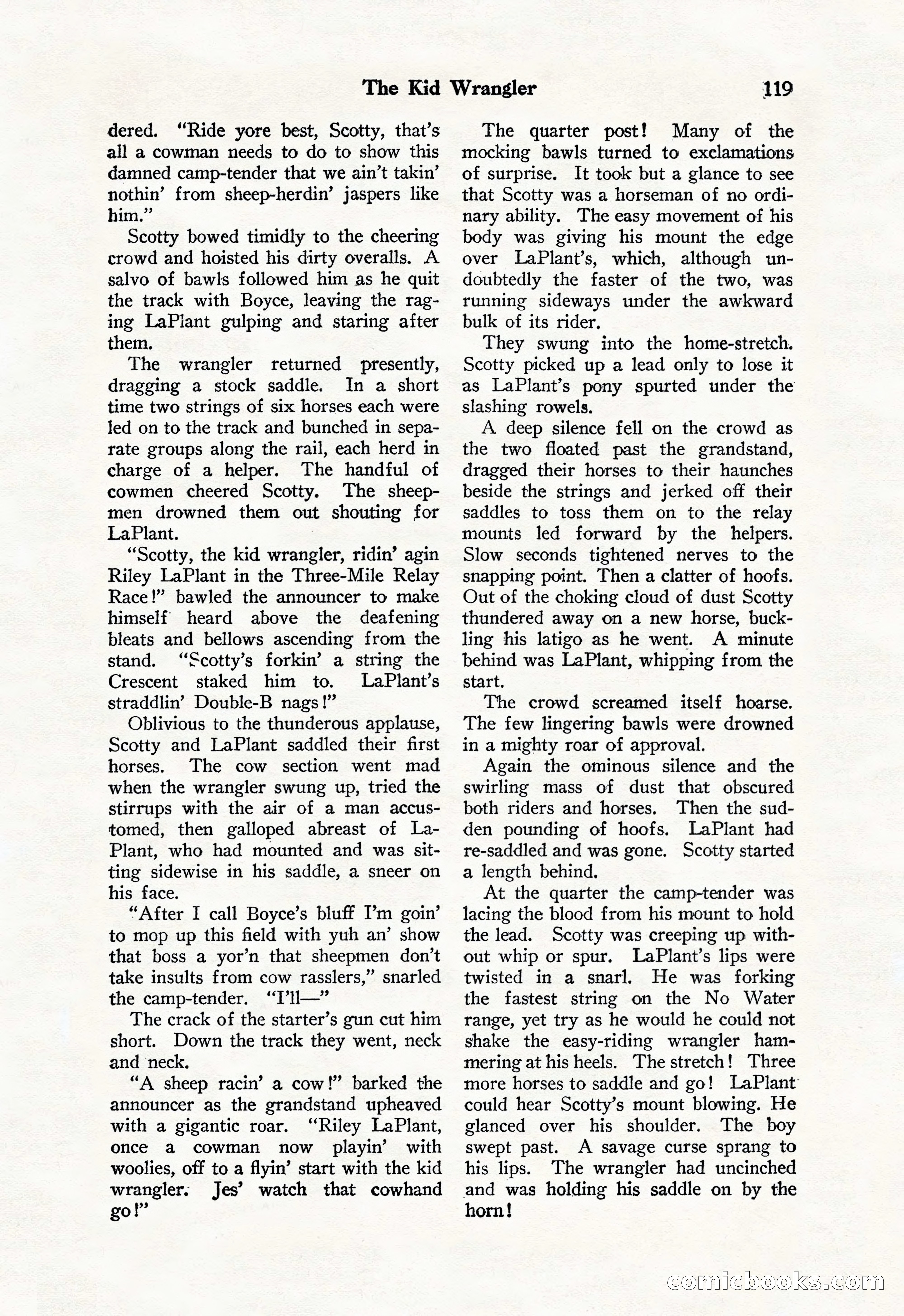 Black Mask, Vol. 11 No. 7 — page 121 of 148