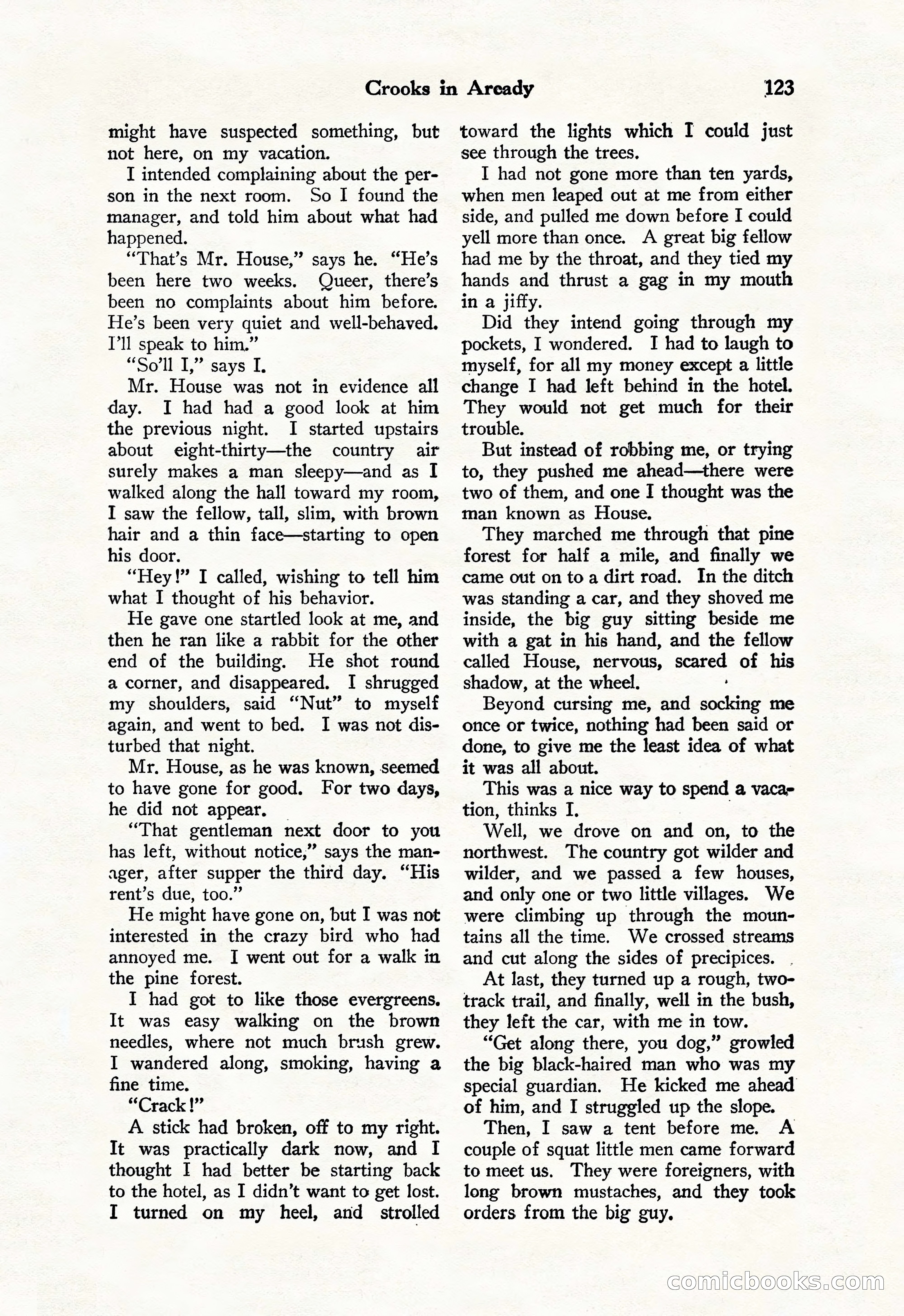 Black Mask, Vol. 11 No. 7 — page 125 of 148
