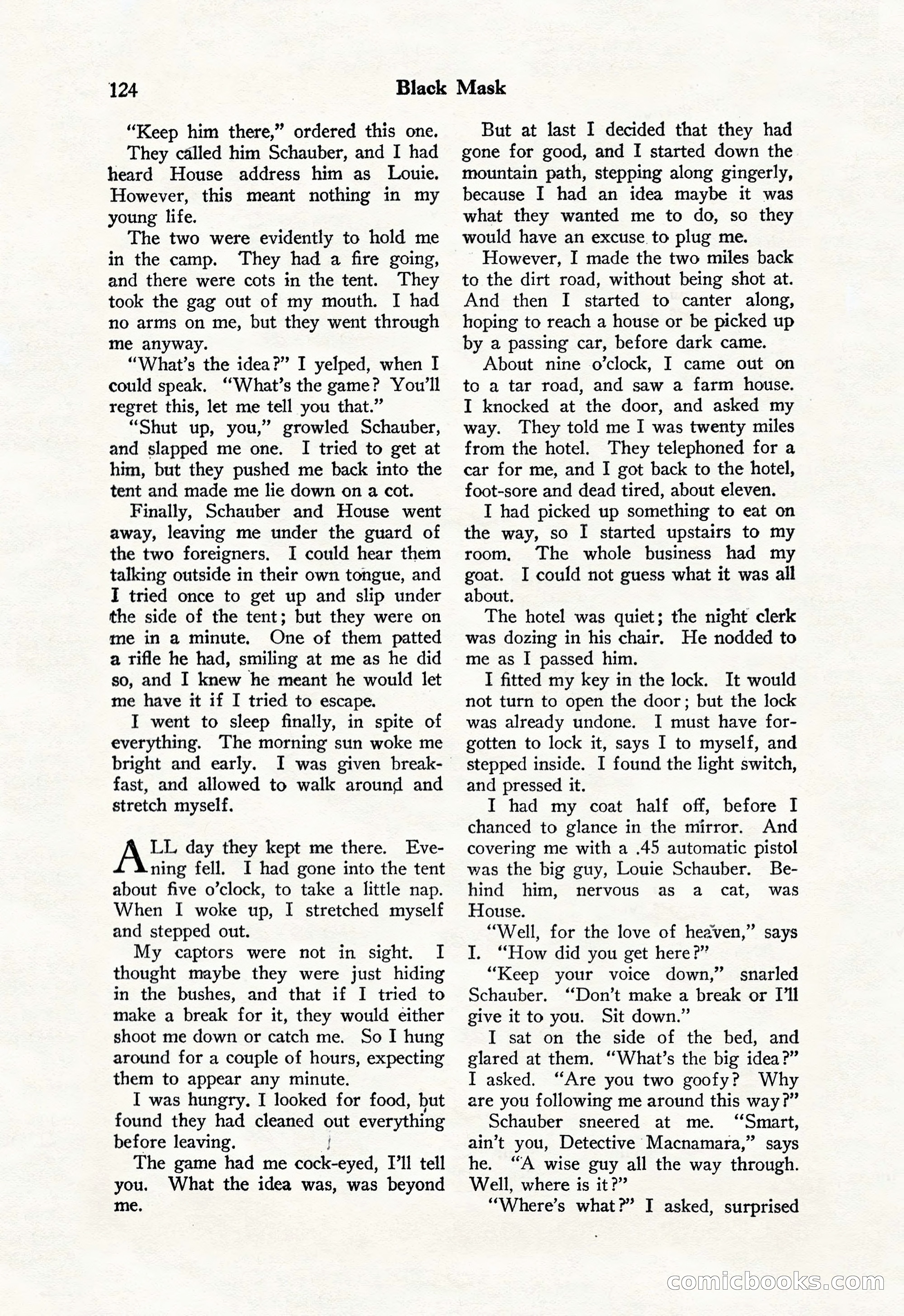 Black Mask, Vol. 11 No. 7 — page 126 of 148