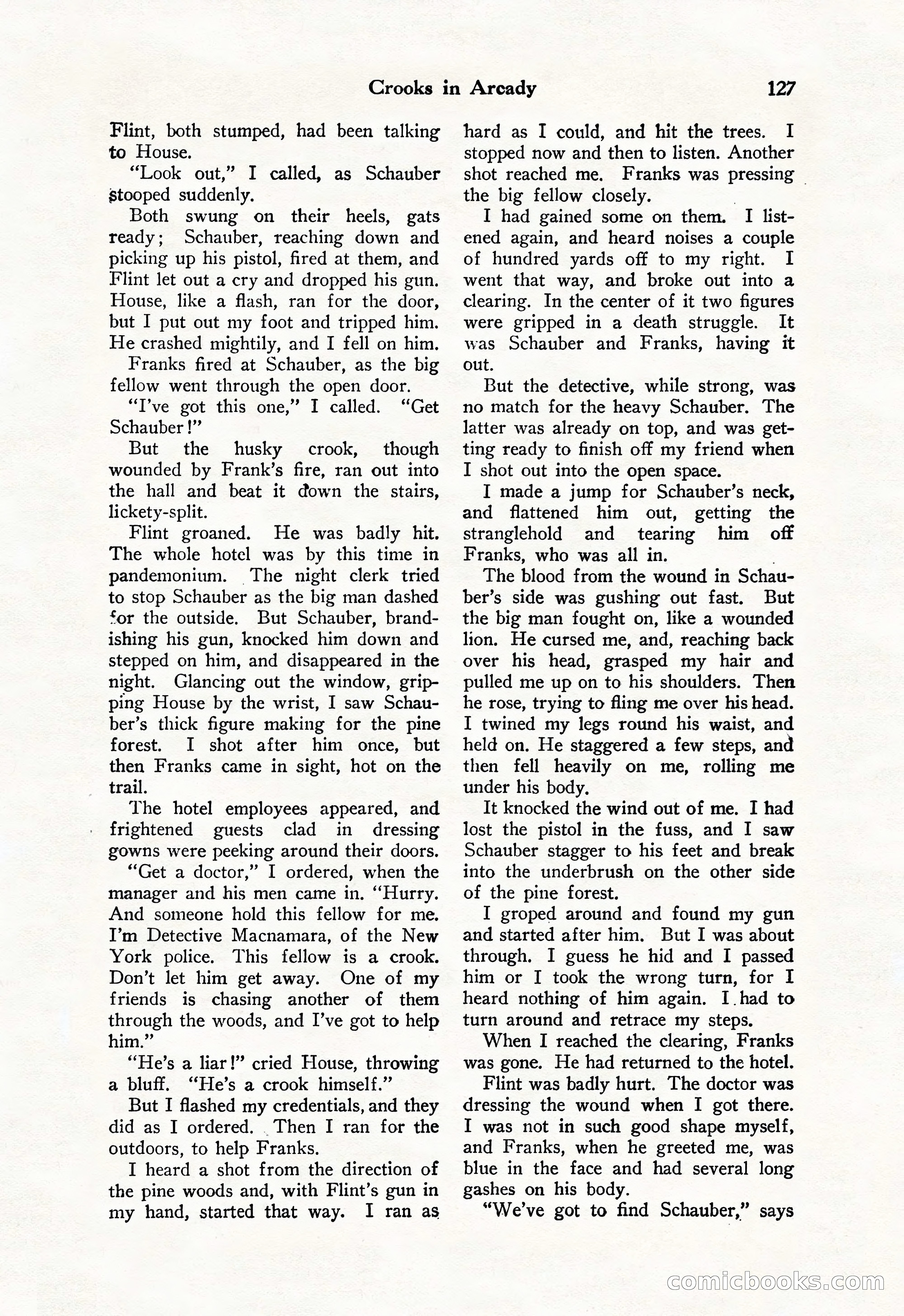 Black Mask, Vol. 11 No. 7 — page 129 of 148