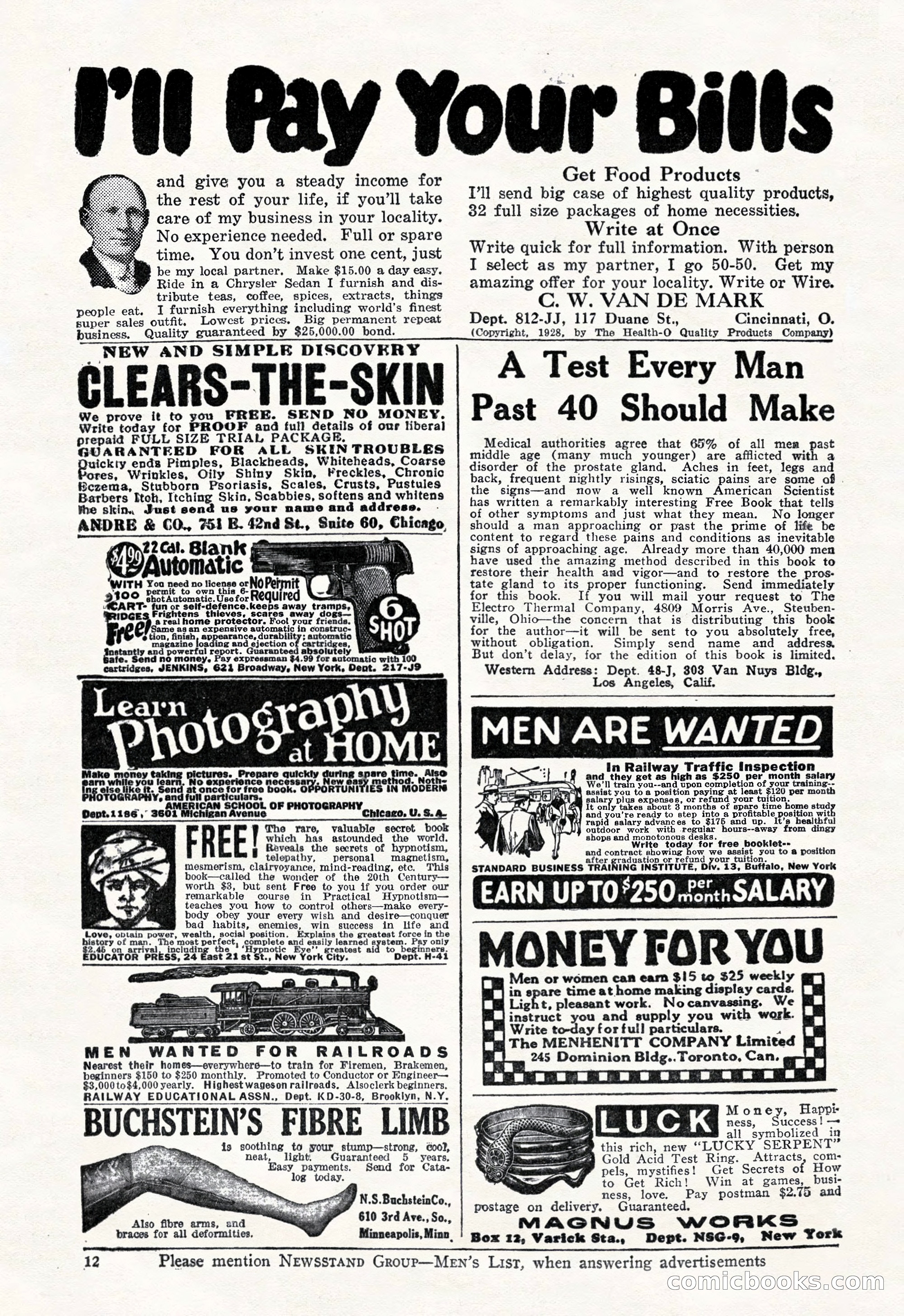 Black Mask, Vol. 11 No. 7 — page 142 of 148