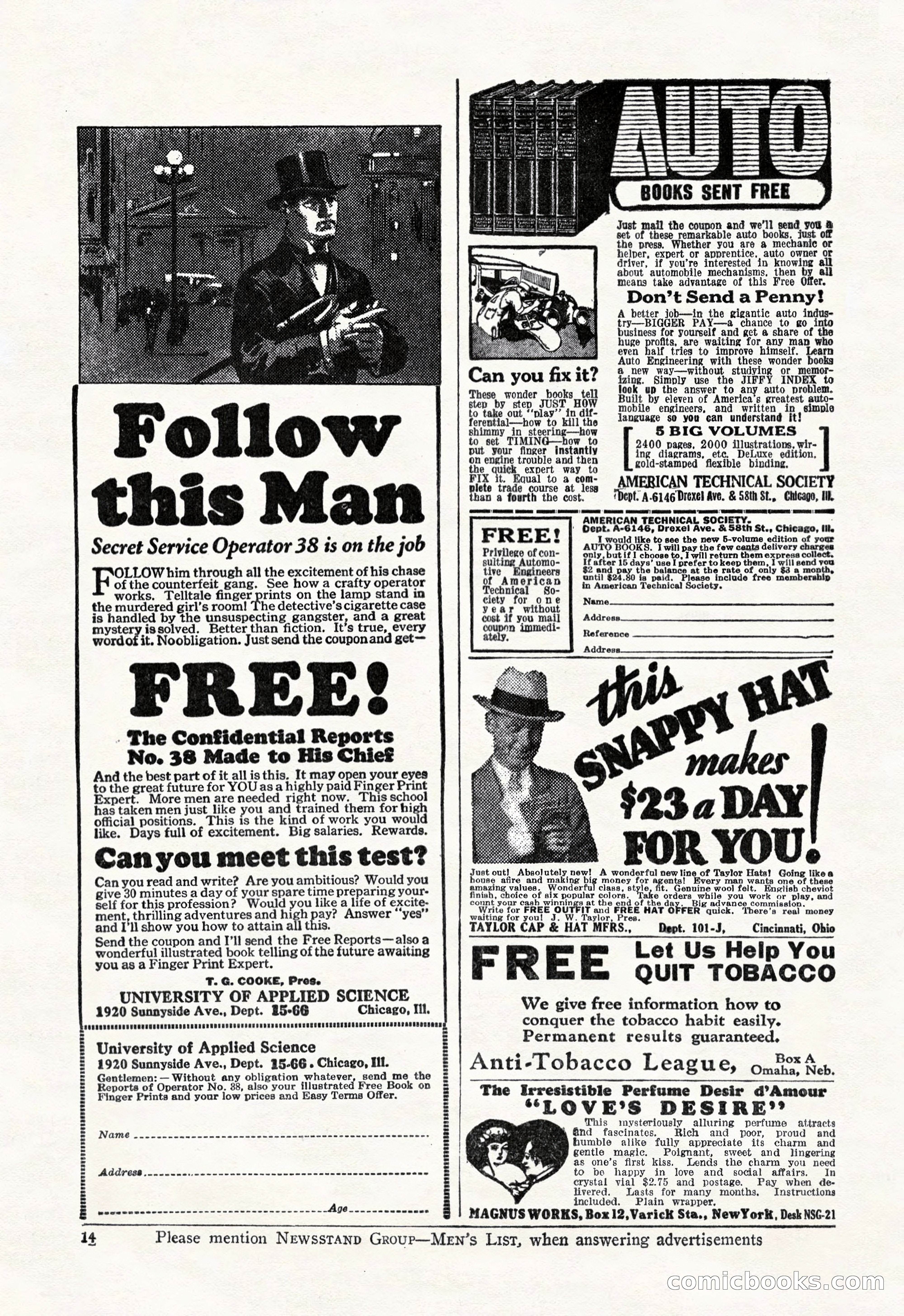 Black Mask, Vol. 11 No. 7 — page 144 of 148