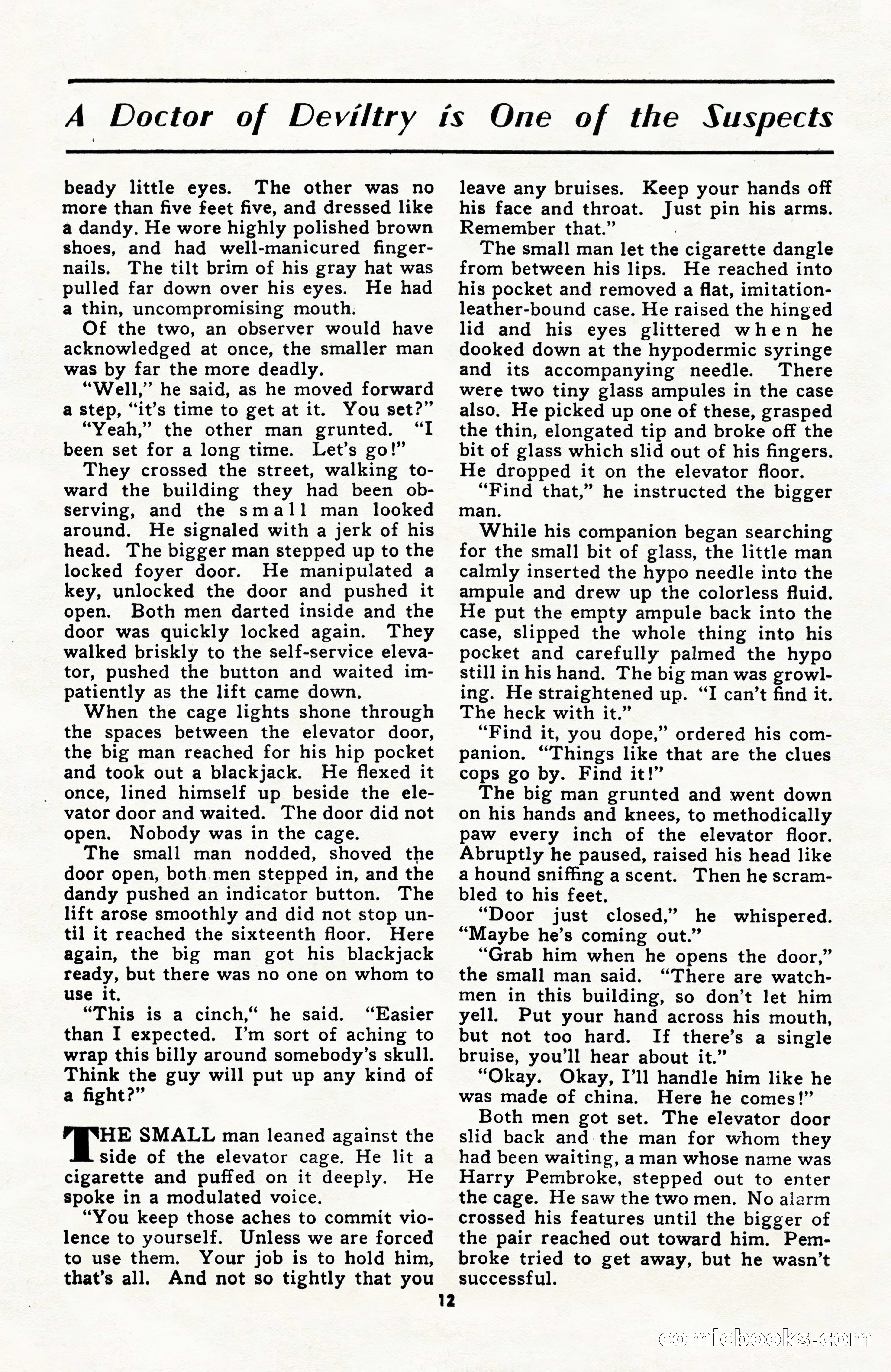 Black Book Detective, June 1947 — page 12 of 116