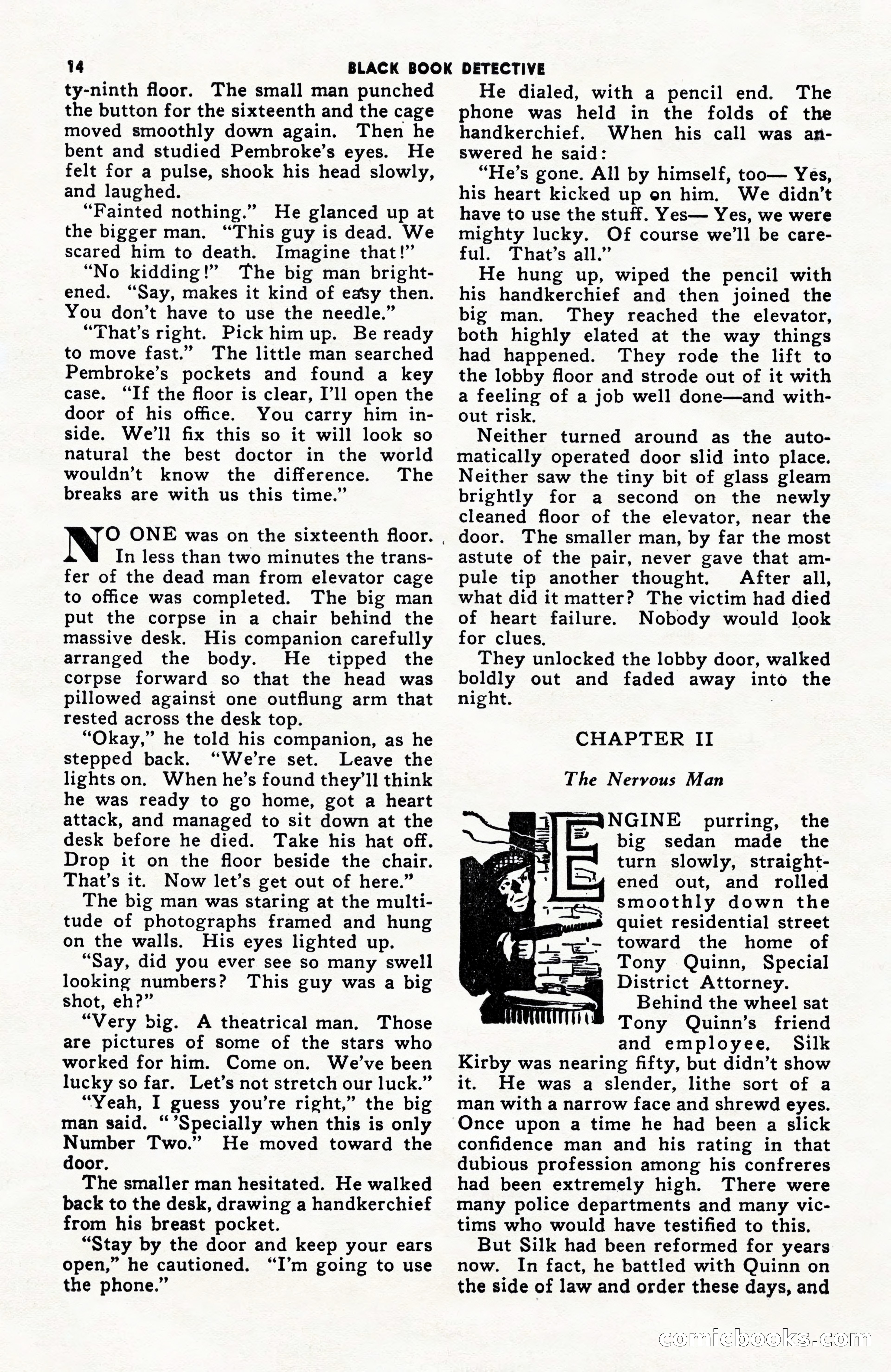 Black Book Detective, June 1947 — page 14 of 116
