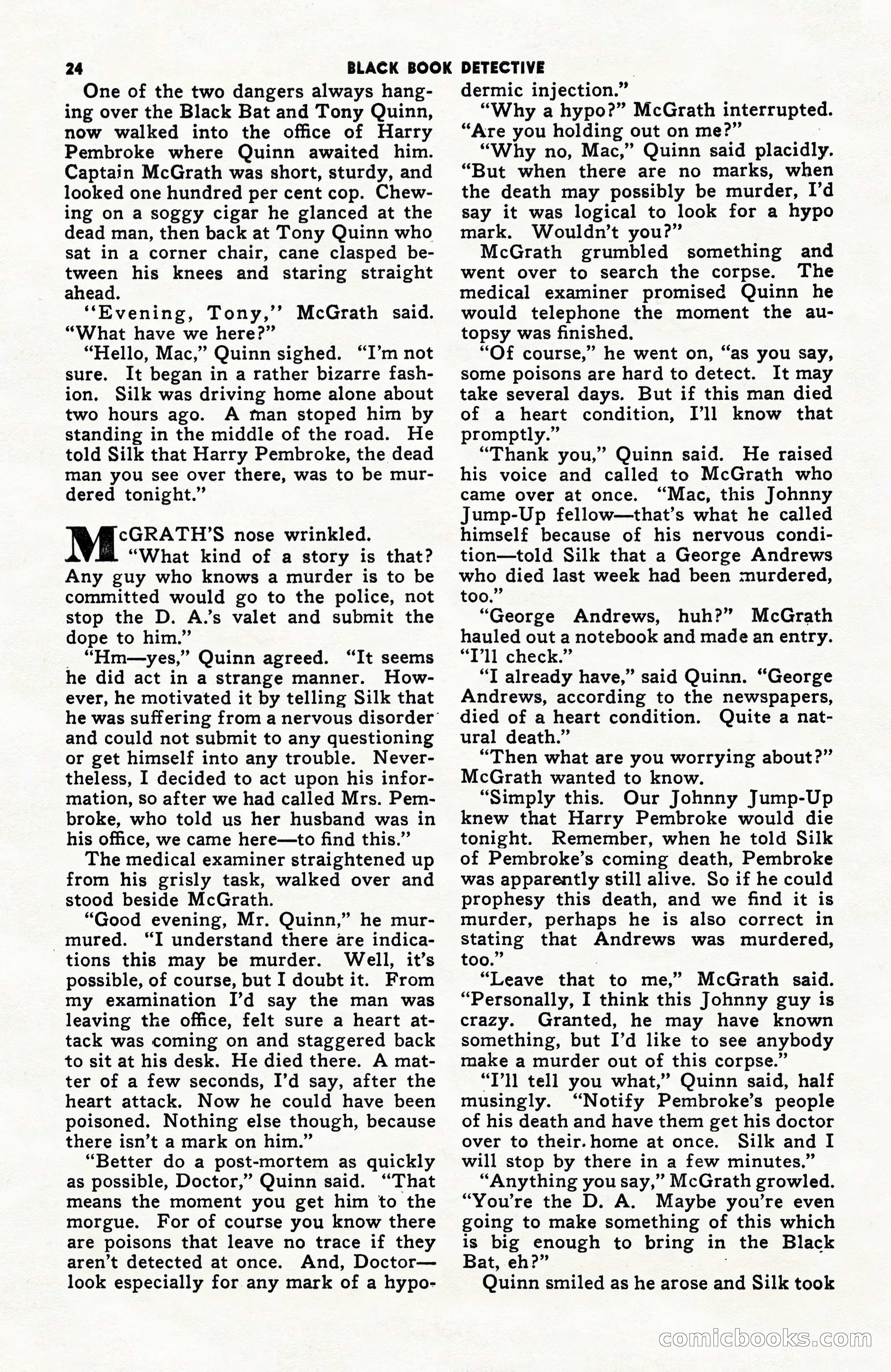 Black Book Detective, June 1947 — page 24 of 116
