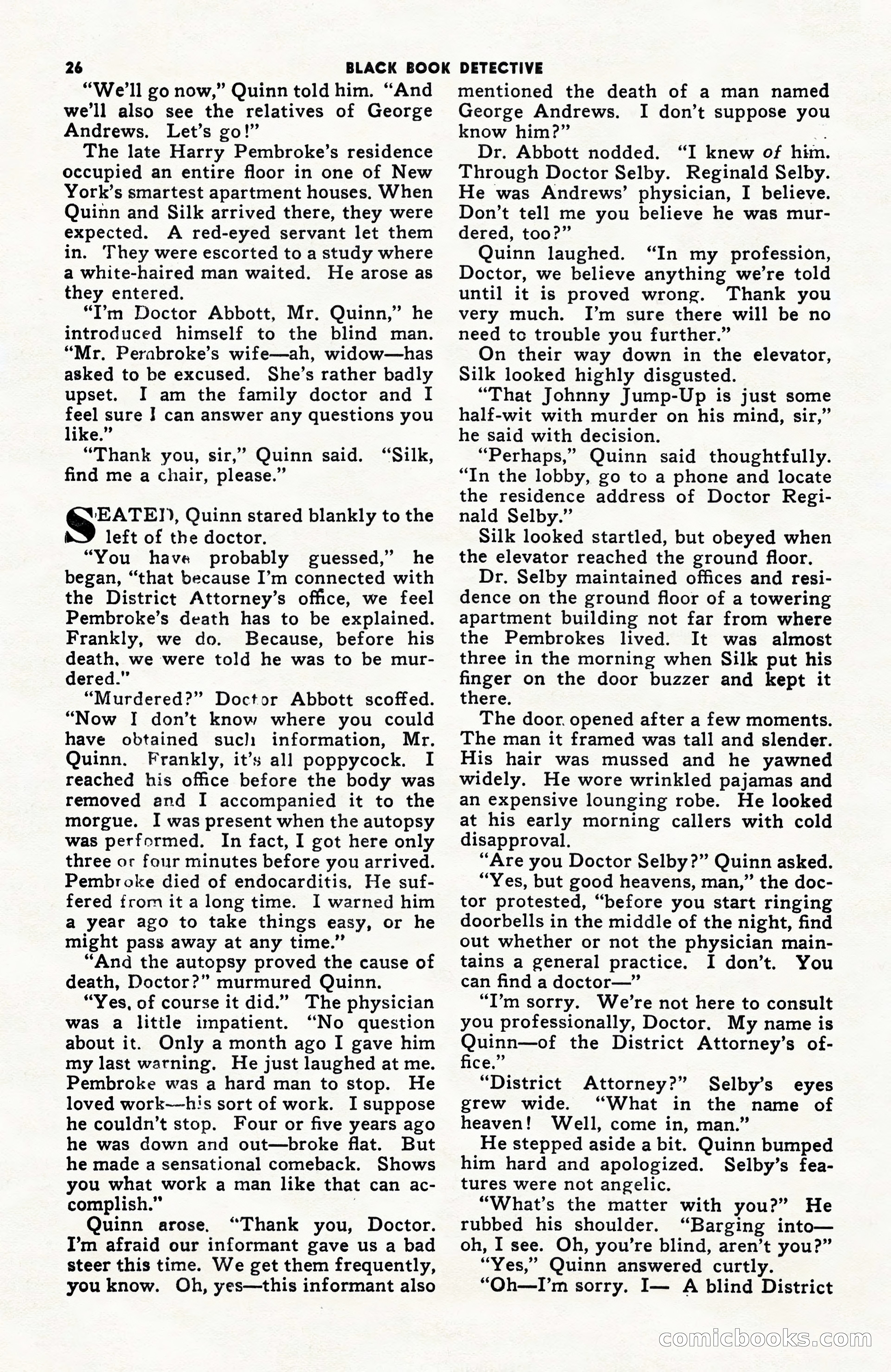 Black Book Detective, June 1947 — page 26 of 116