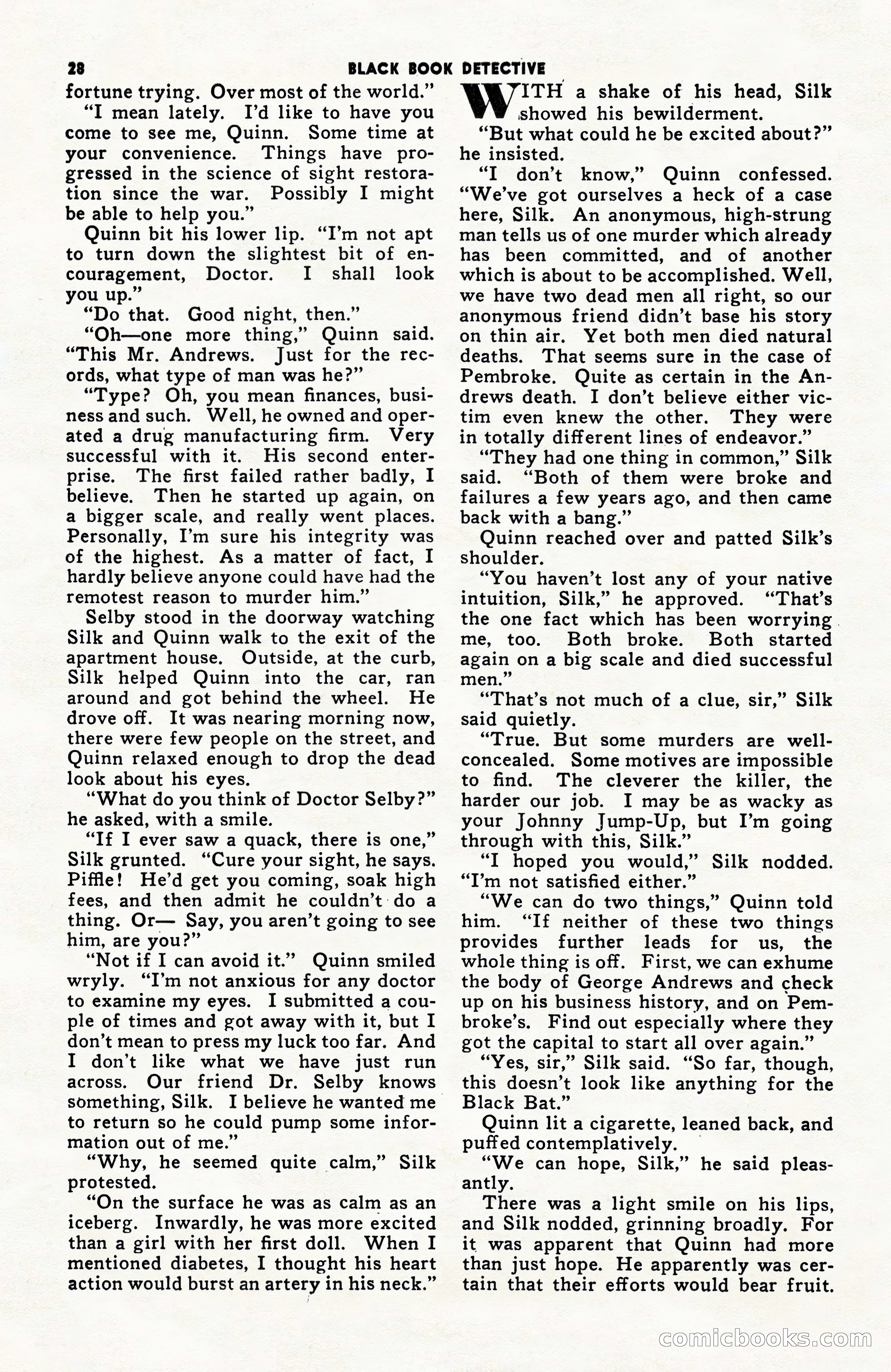 Black Book Detective, June 1947 — page 28 of 116