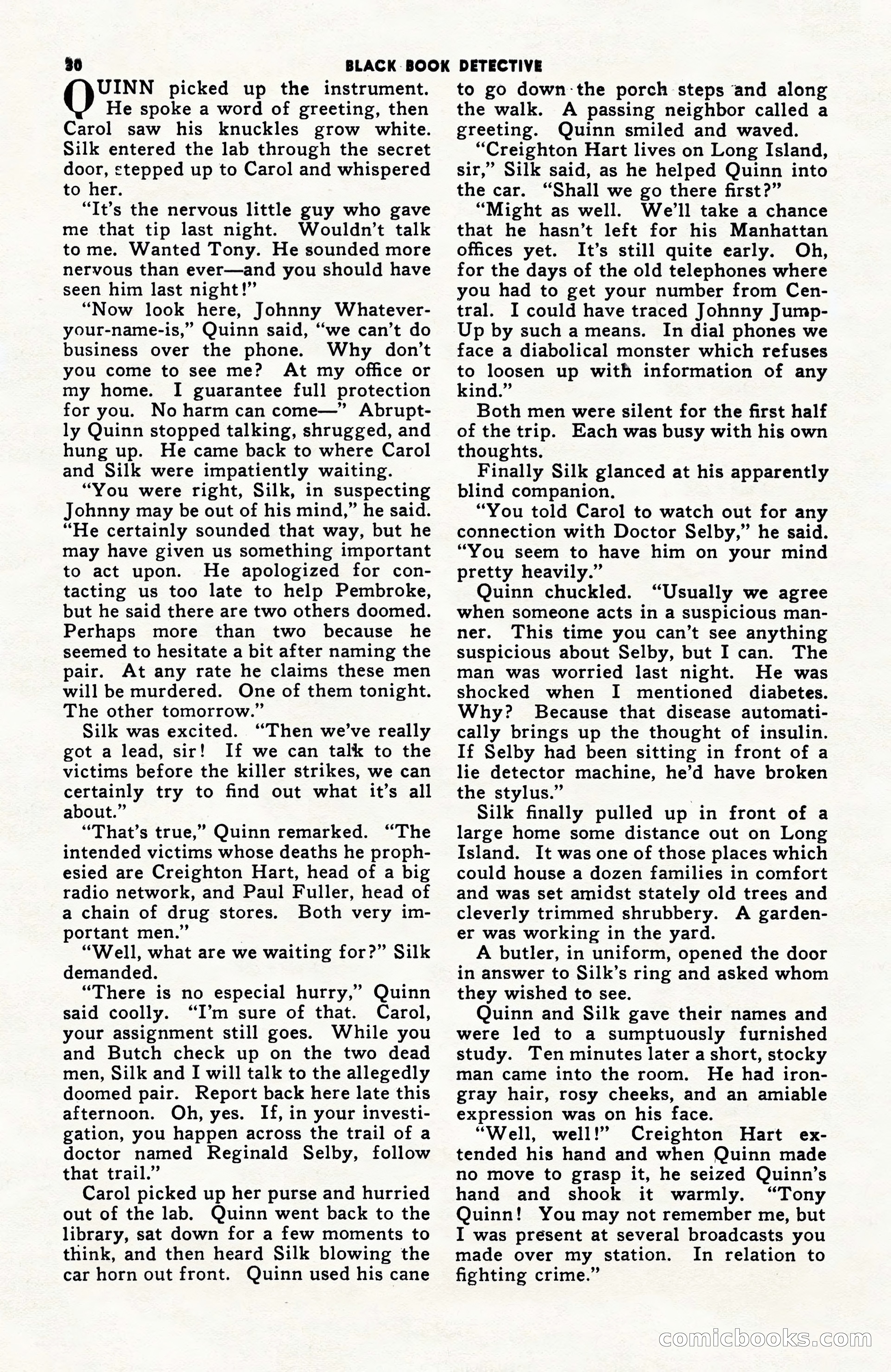 Black Book Detective, June 1947 — page 30 of 116