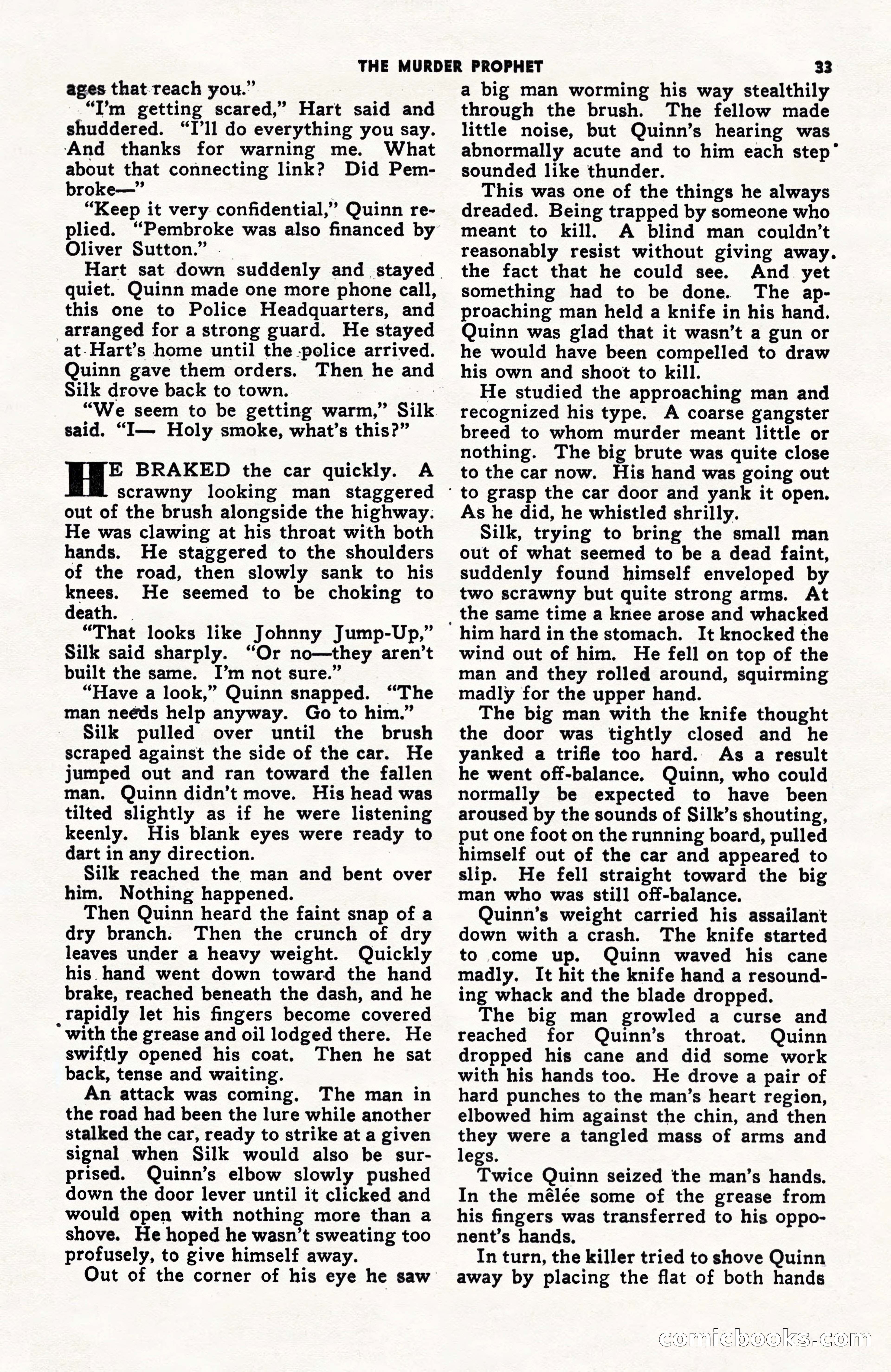 Black Book Detective, June 1947 — page 33 of 116
