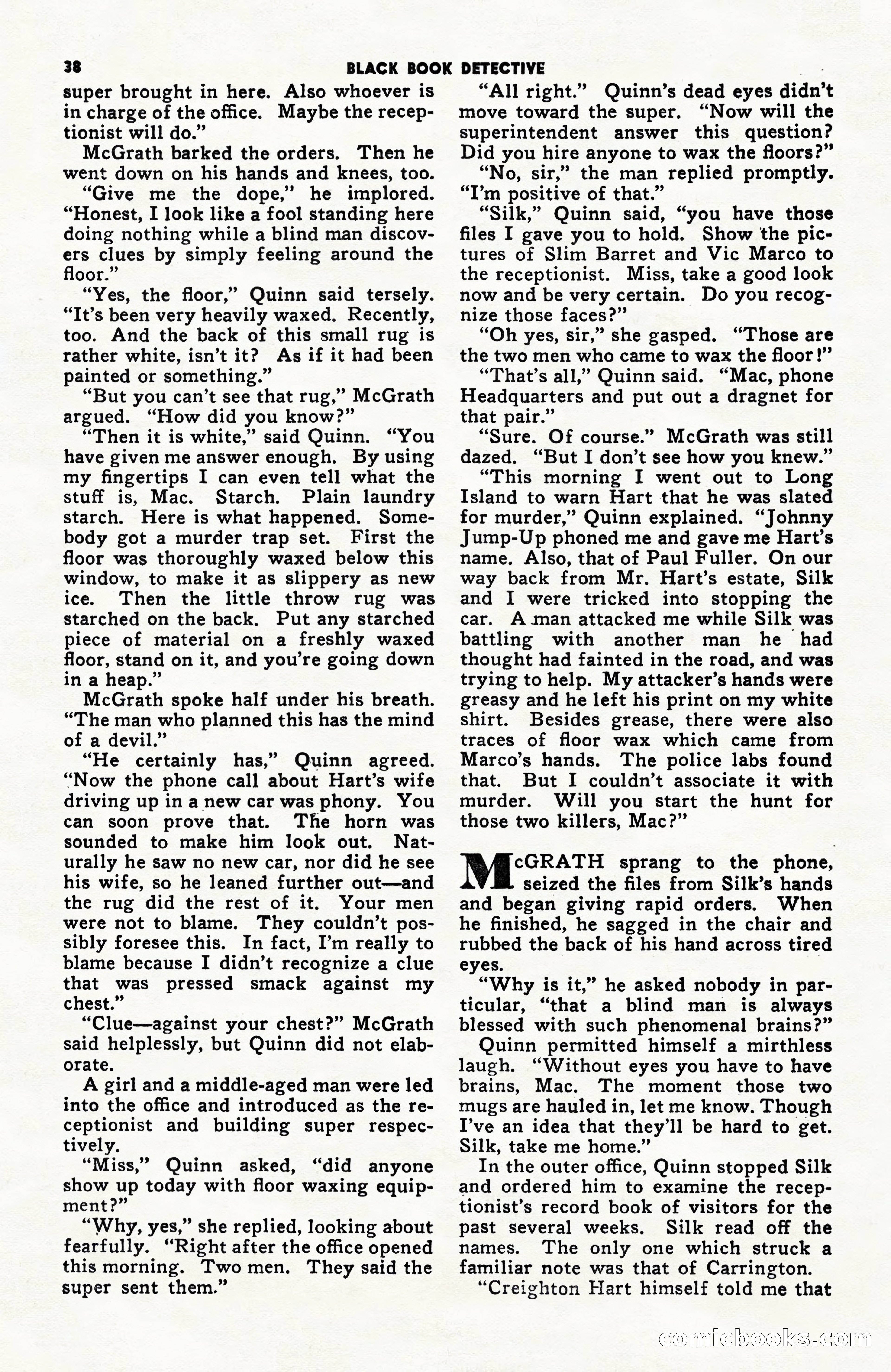 Black Book Detective, June 1947 — page 38 of 116