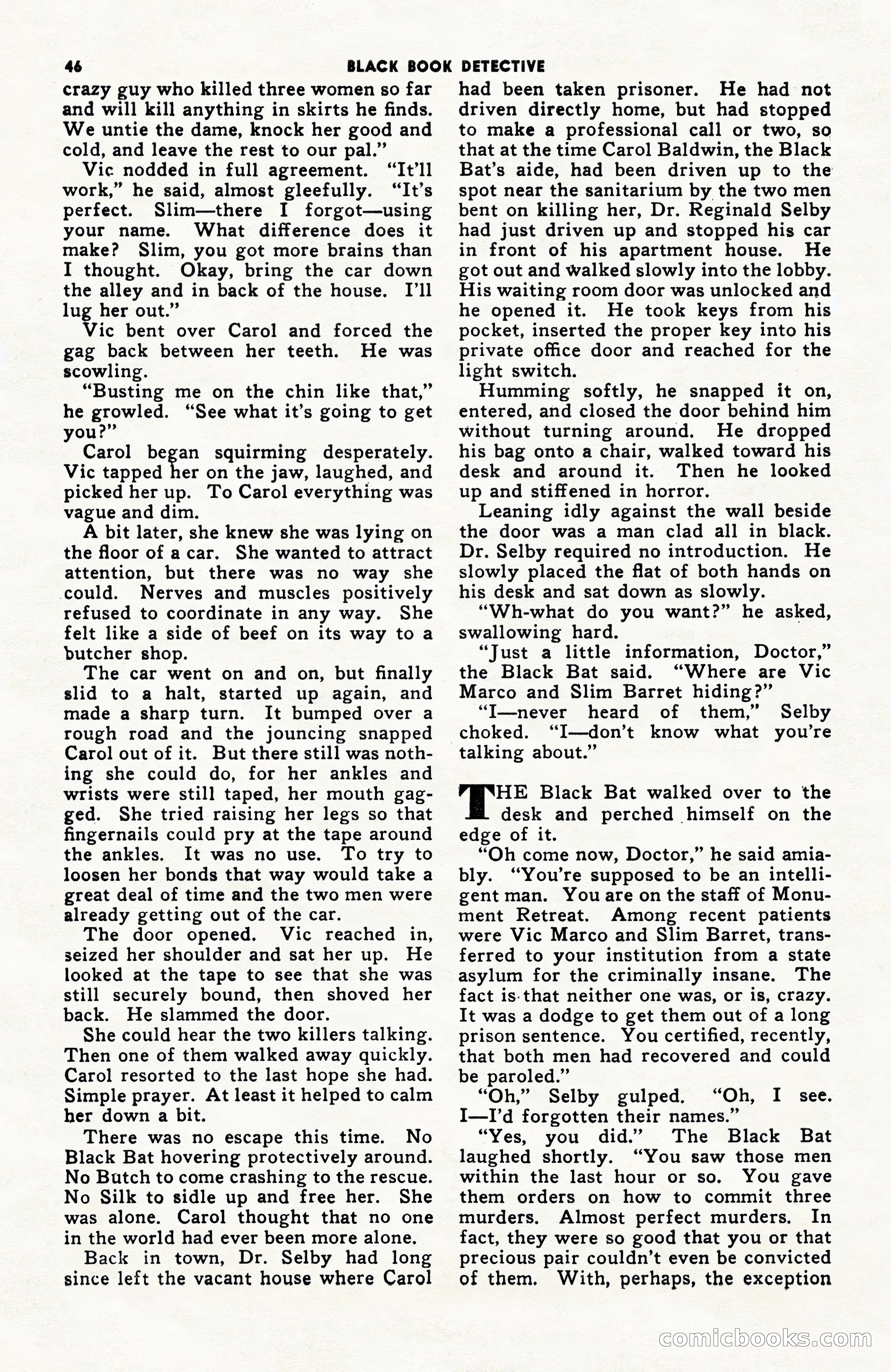 Black Book Detective, June 1947 — page 46 of 116