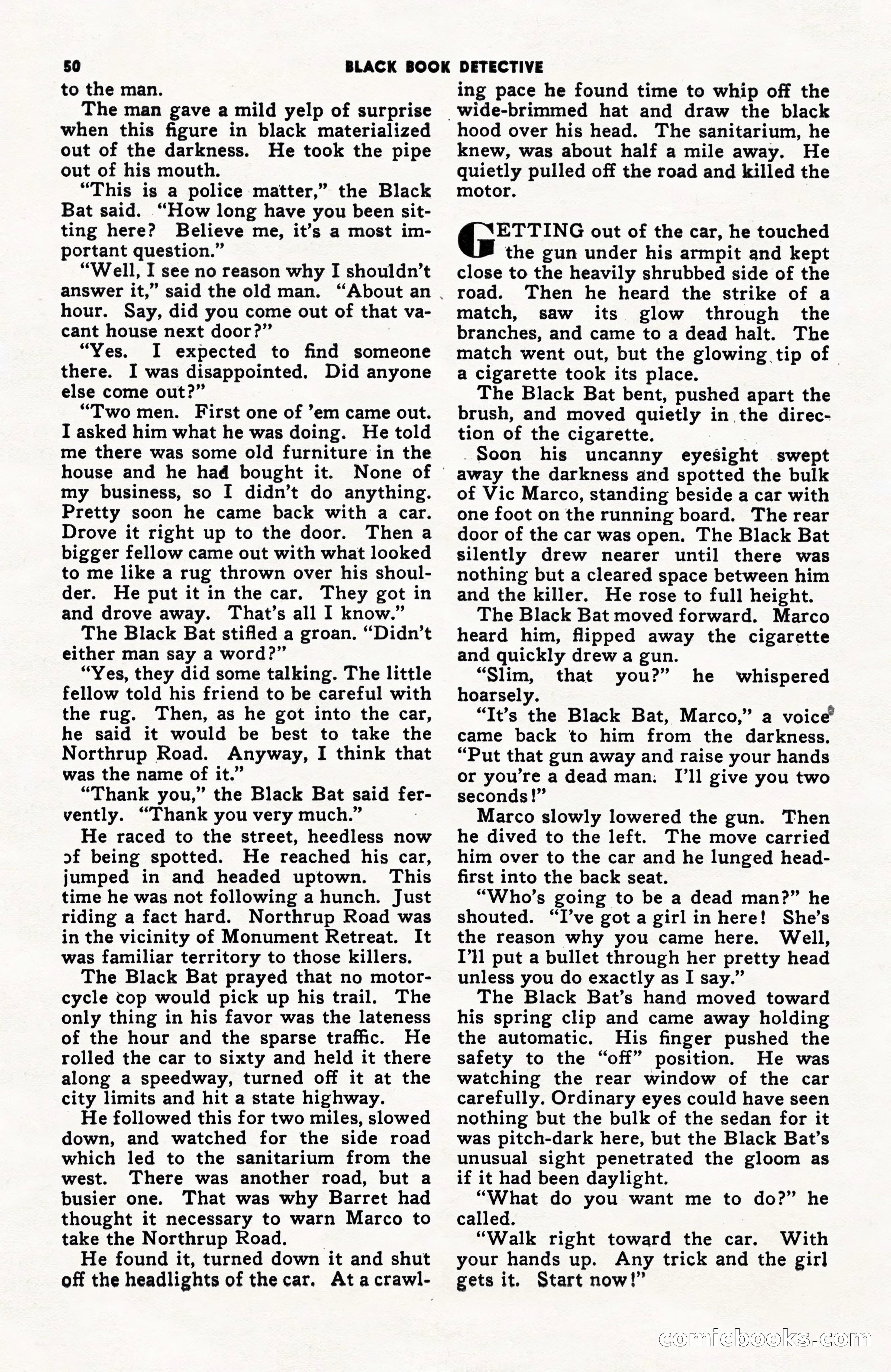 Black Book Detective, June 1947 — page 50 of 116