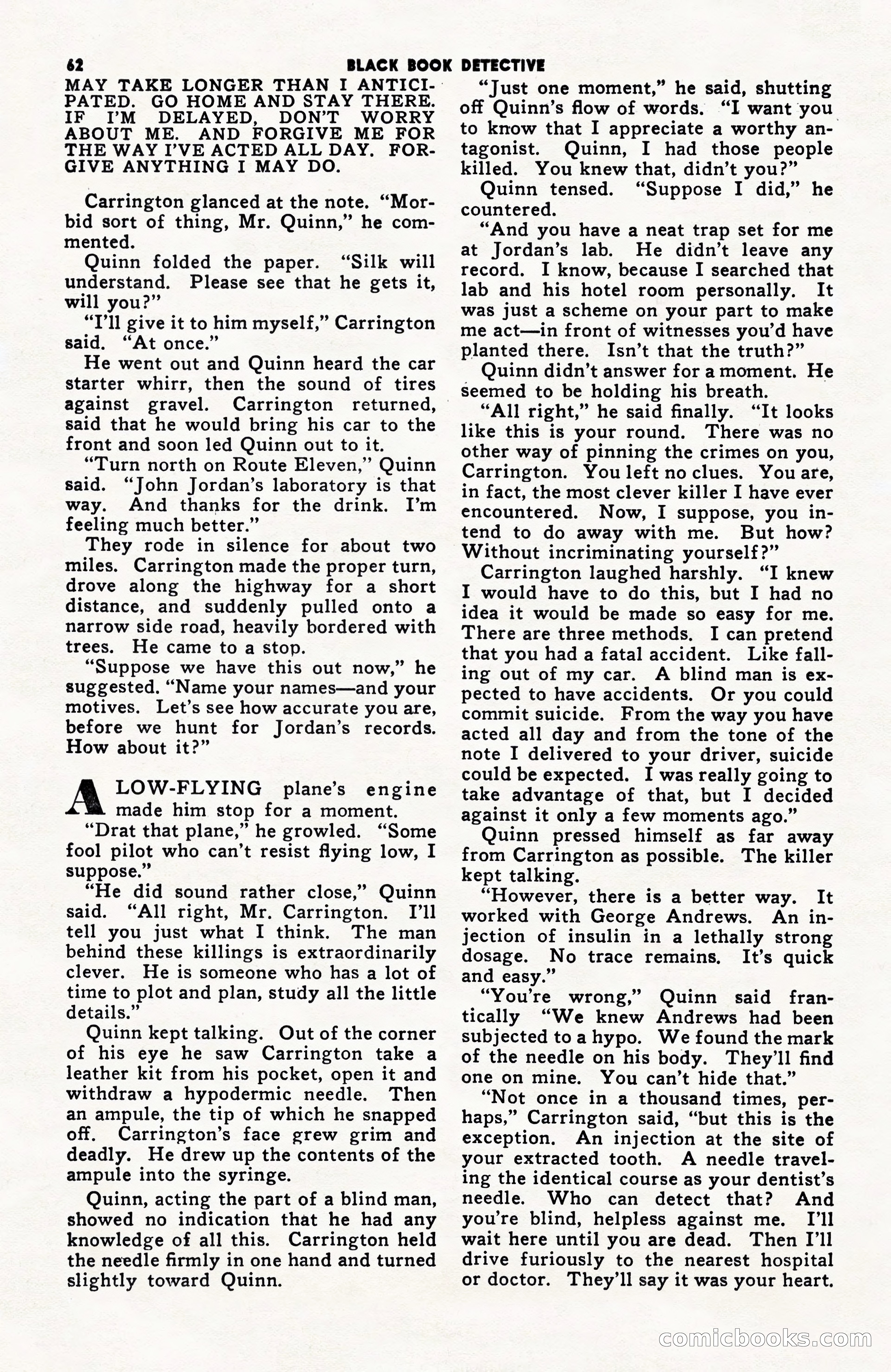 Black Book Detective, June 1947 — page 62 of 116