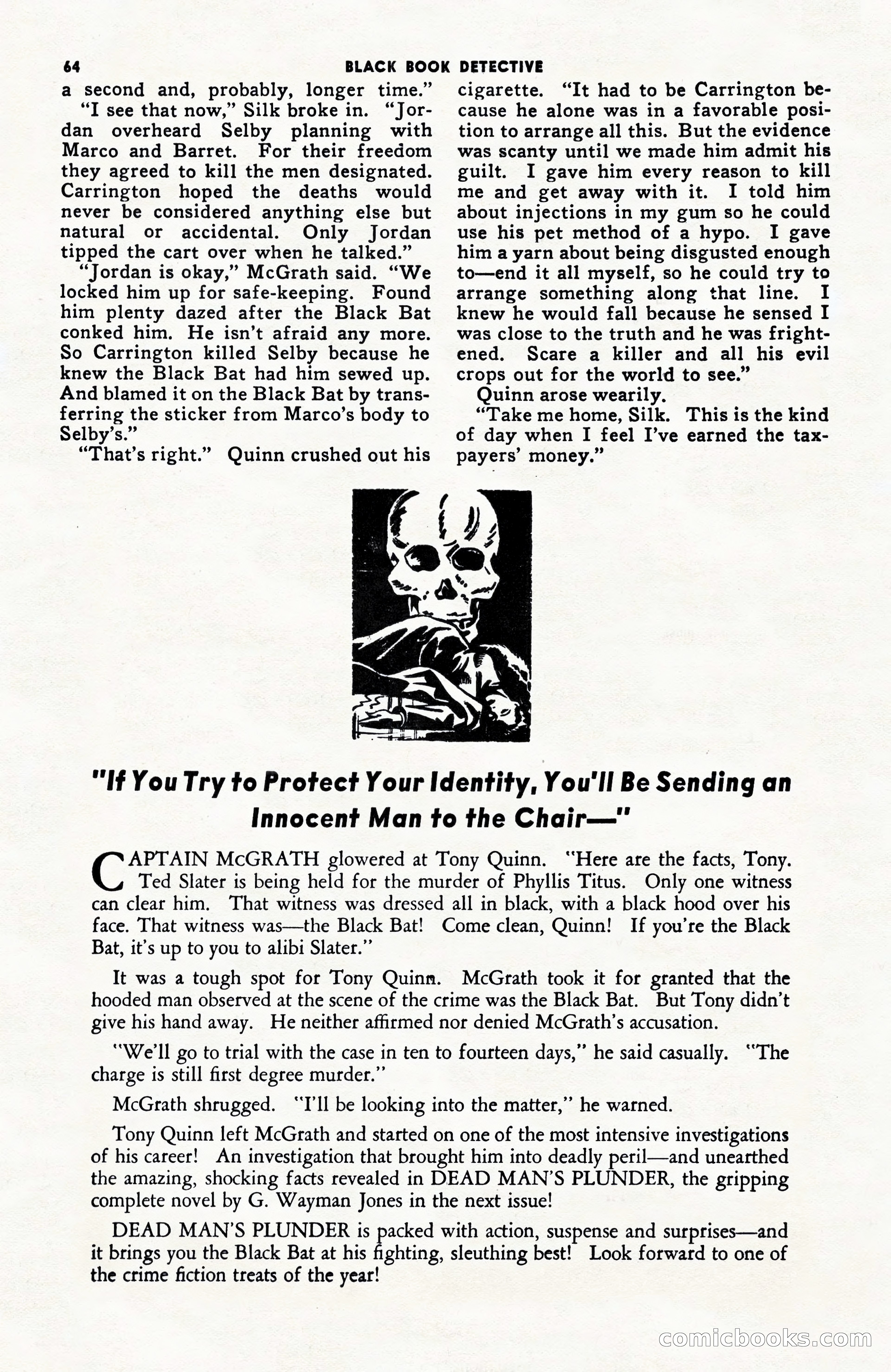 Black Book Detective, June 1947 — page 64 of 116