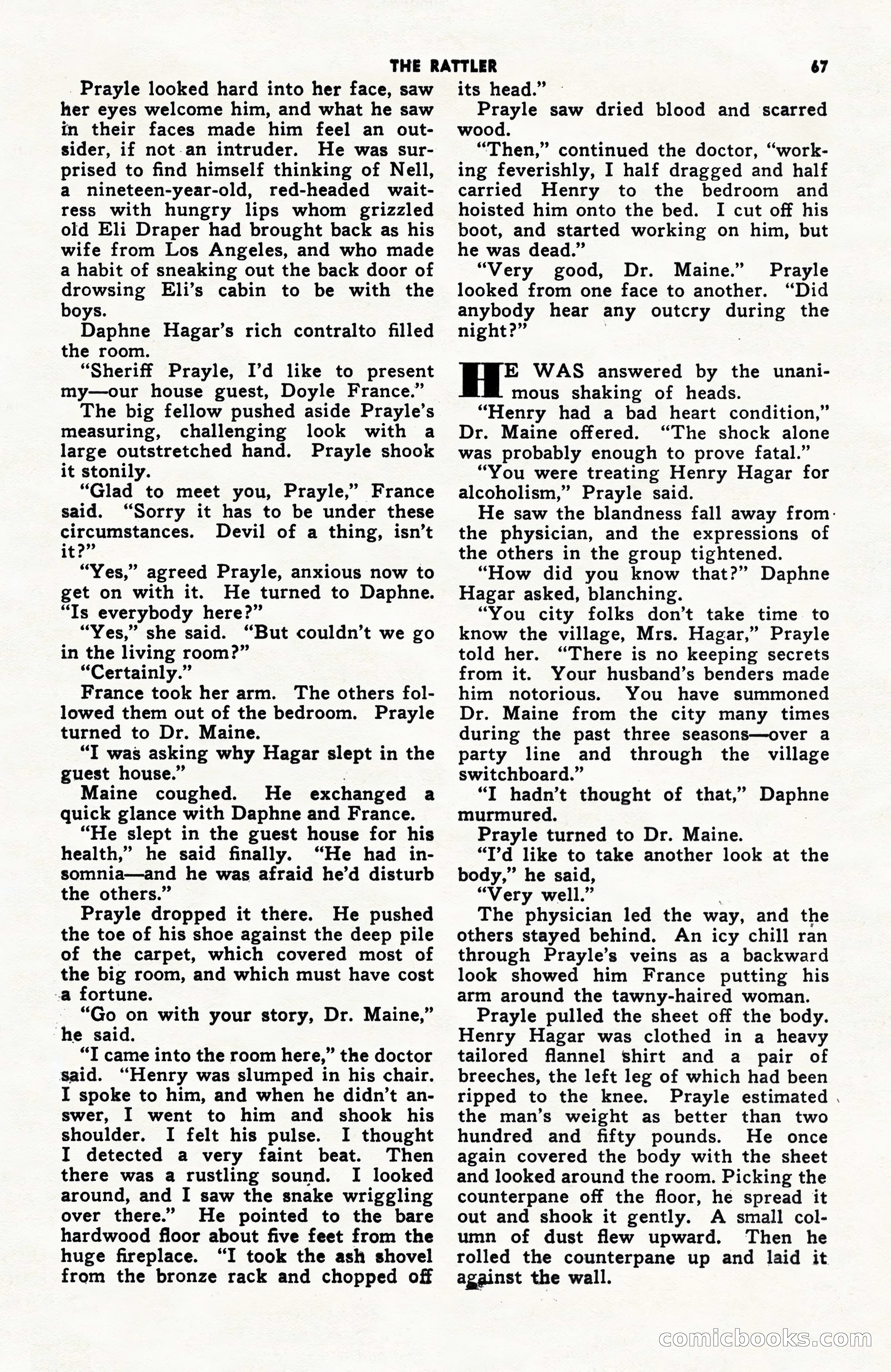 Black Book Detective, June 1947 — page 67 of 116
