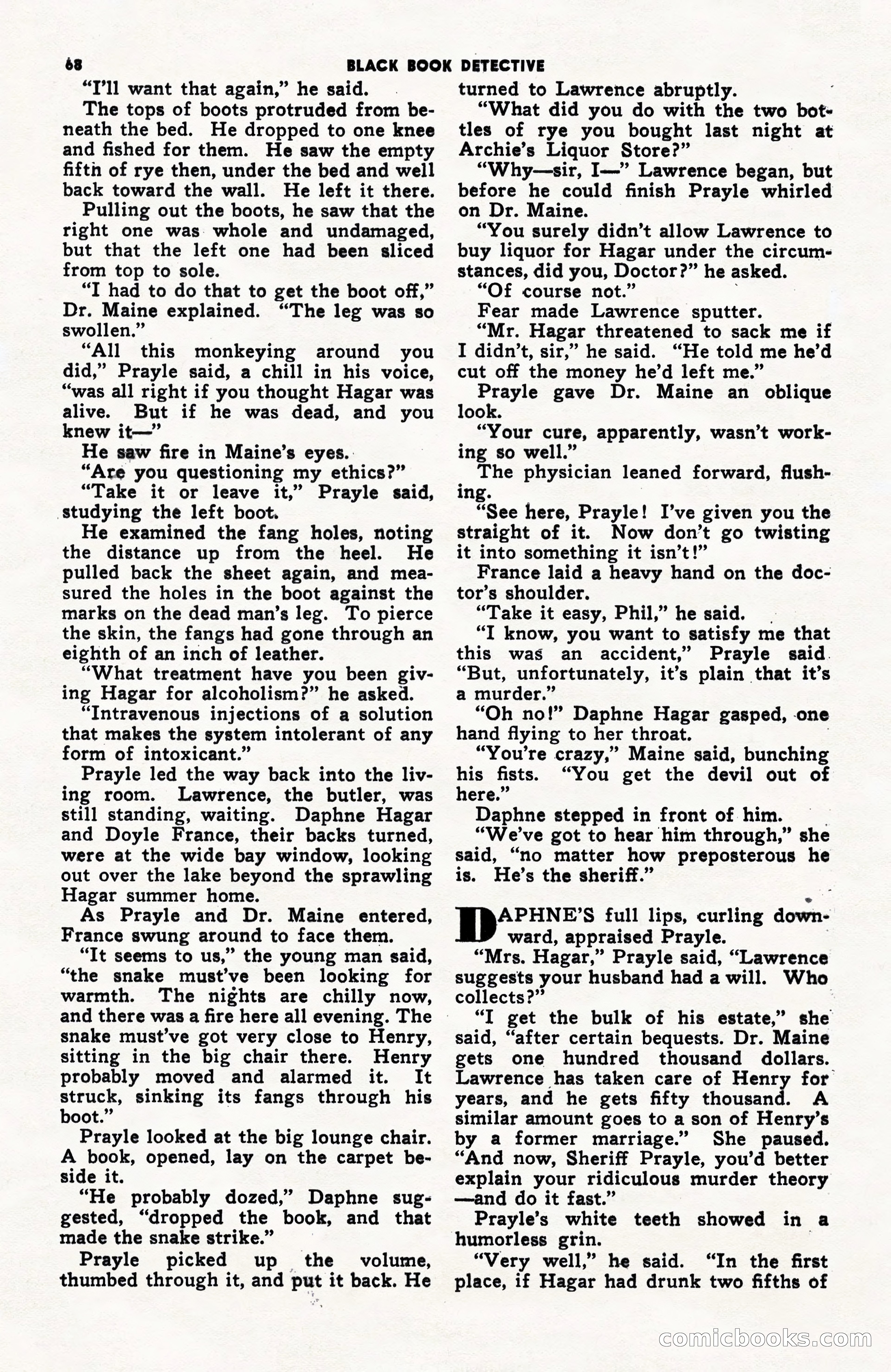 Black Book Detective, June 1947 — page 68 of 116