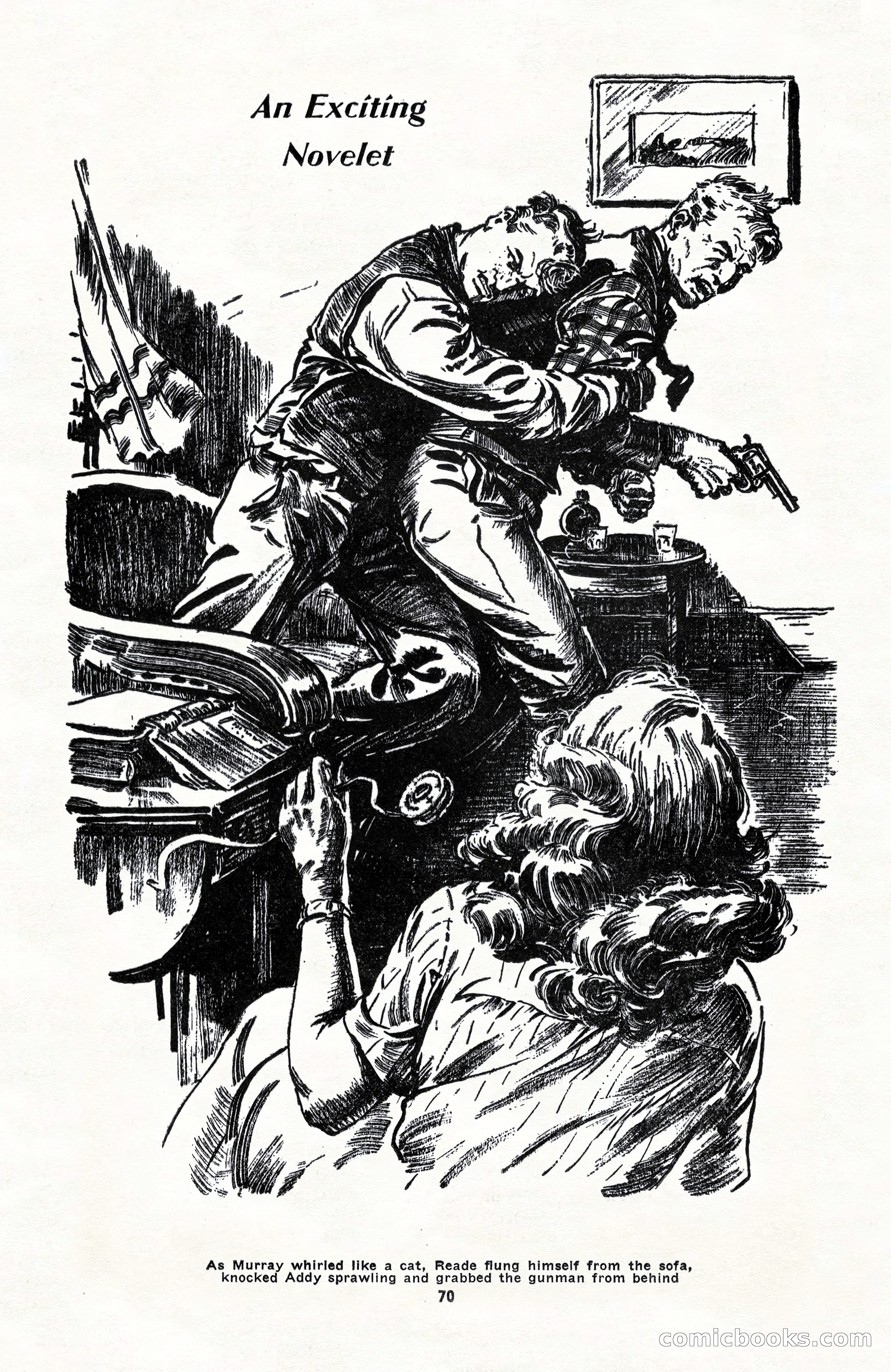 Black Book Detective, June 1947 — page 70 of 116