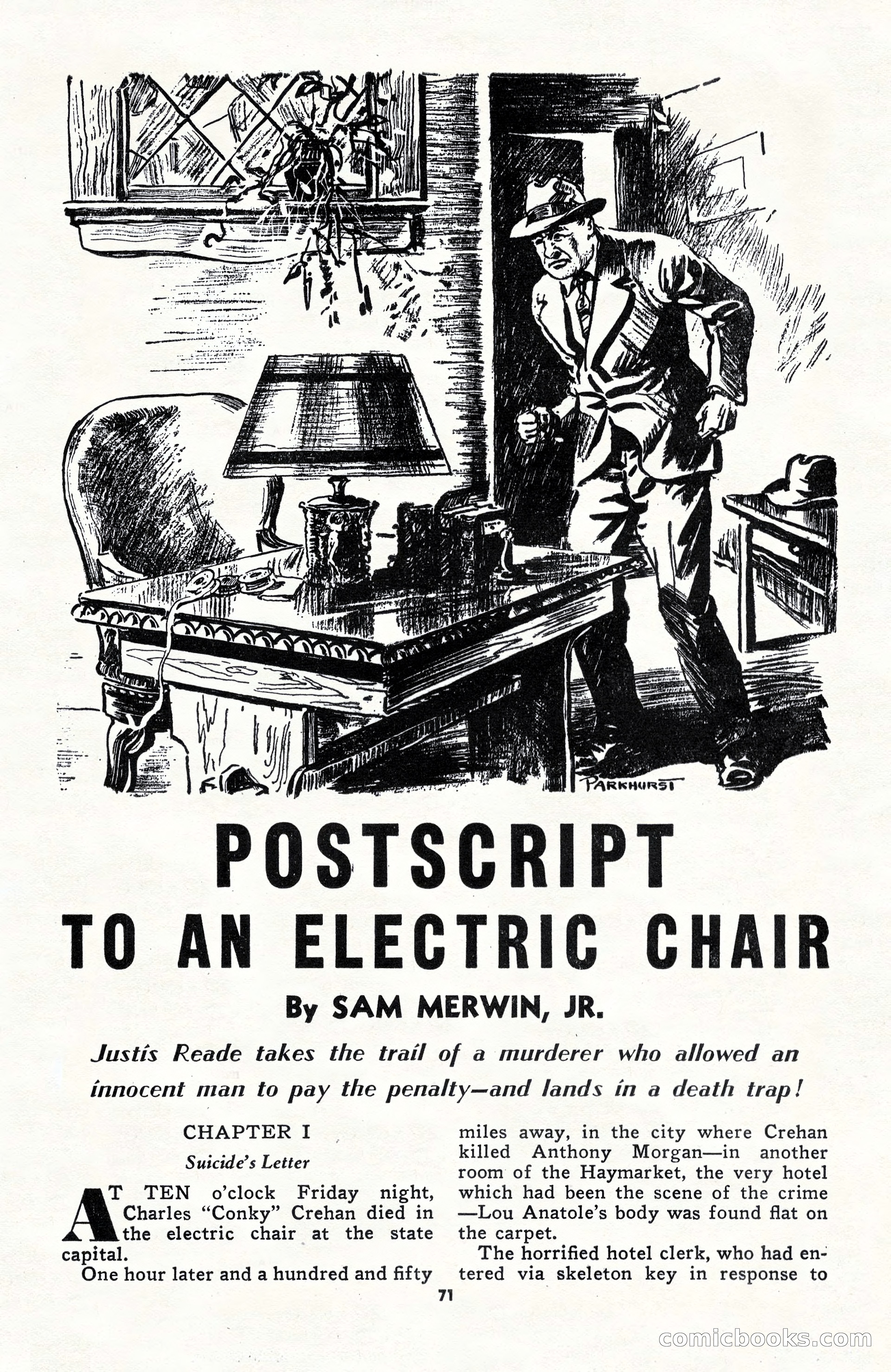 Black Book Detective, June 1947 — page 71 of 116
