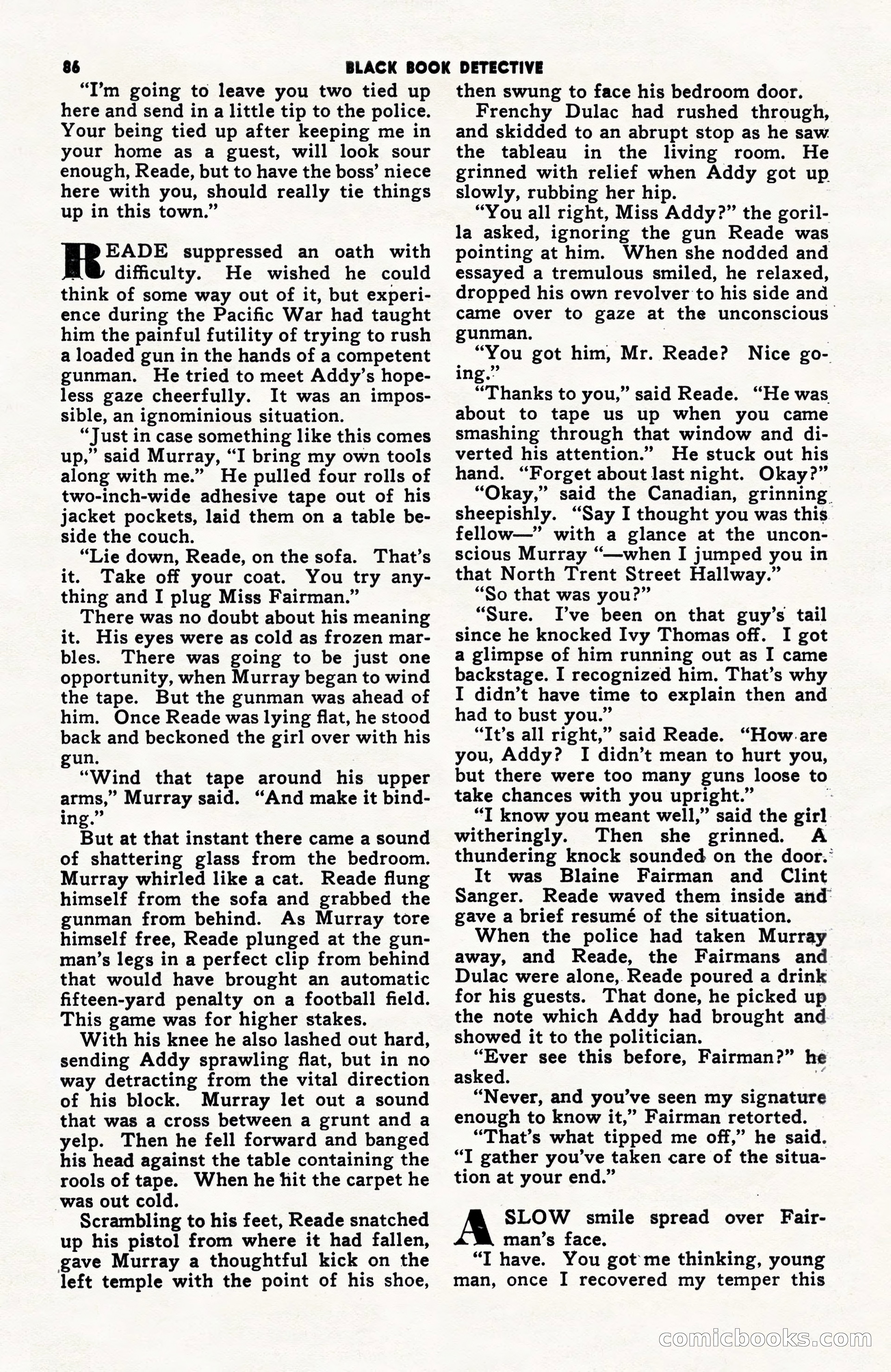 Black Book Detective, June 1947 — page 85 of 116