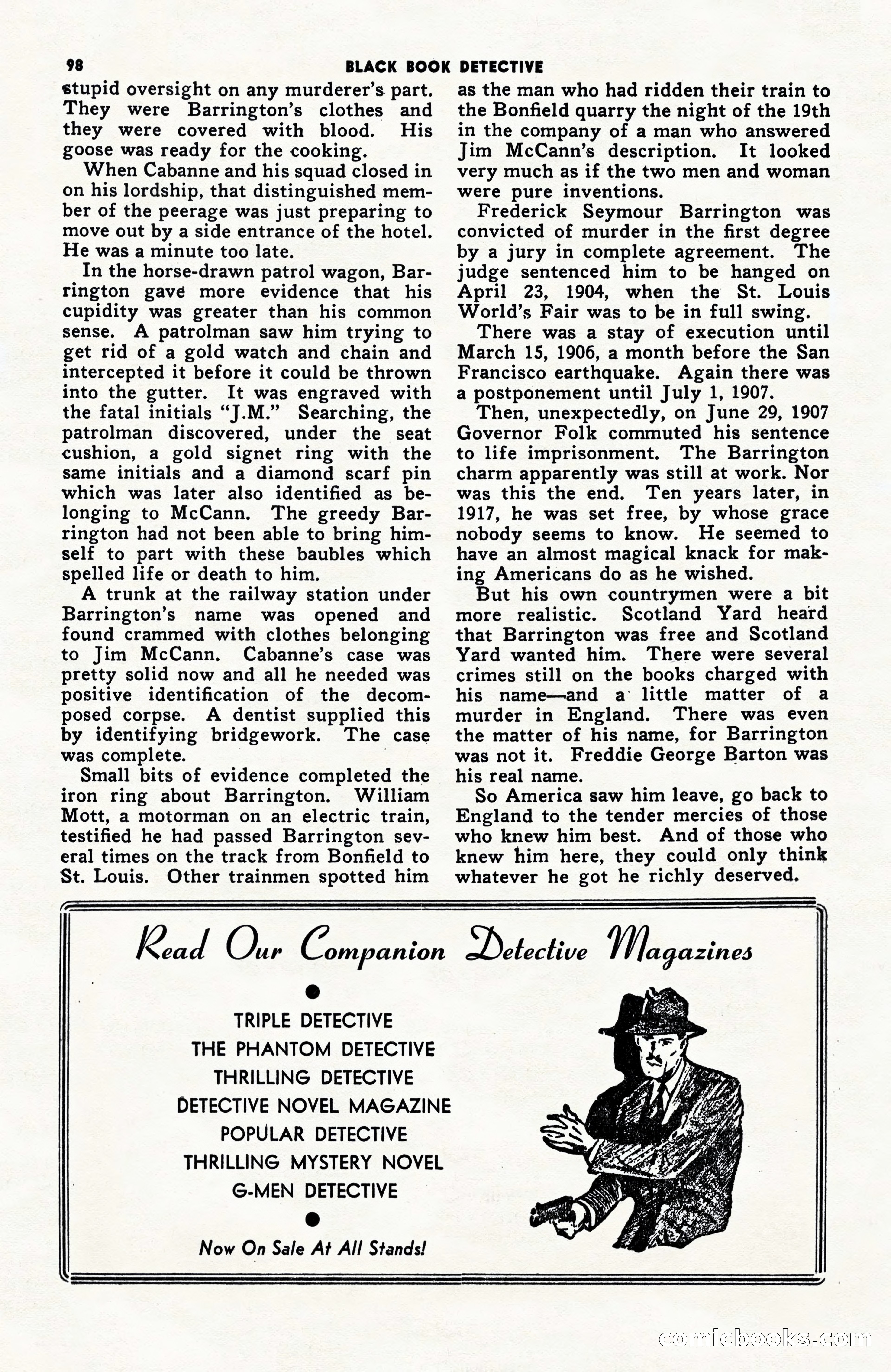 Black Book Detective, June 1947 — page 98 of 116