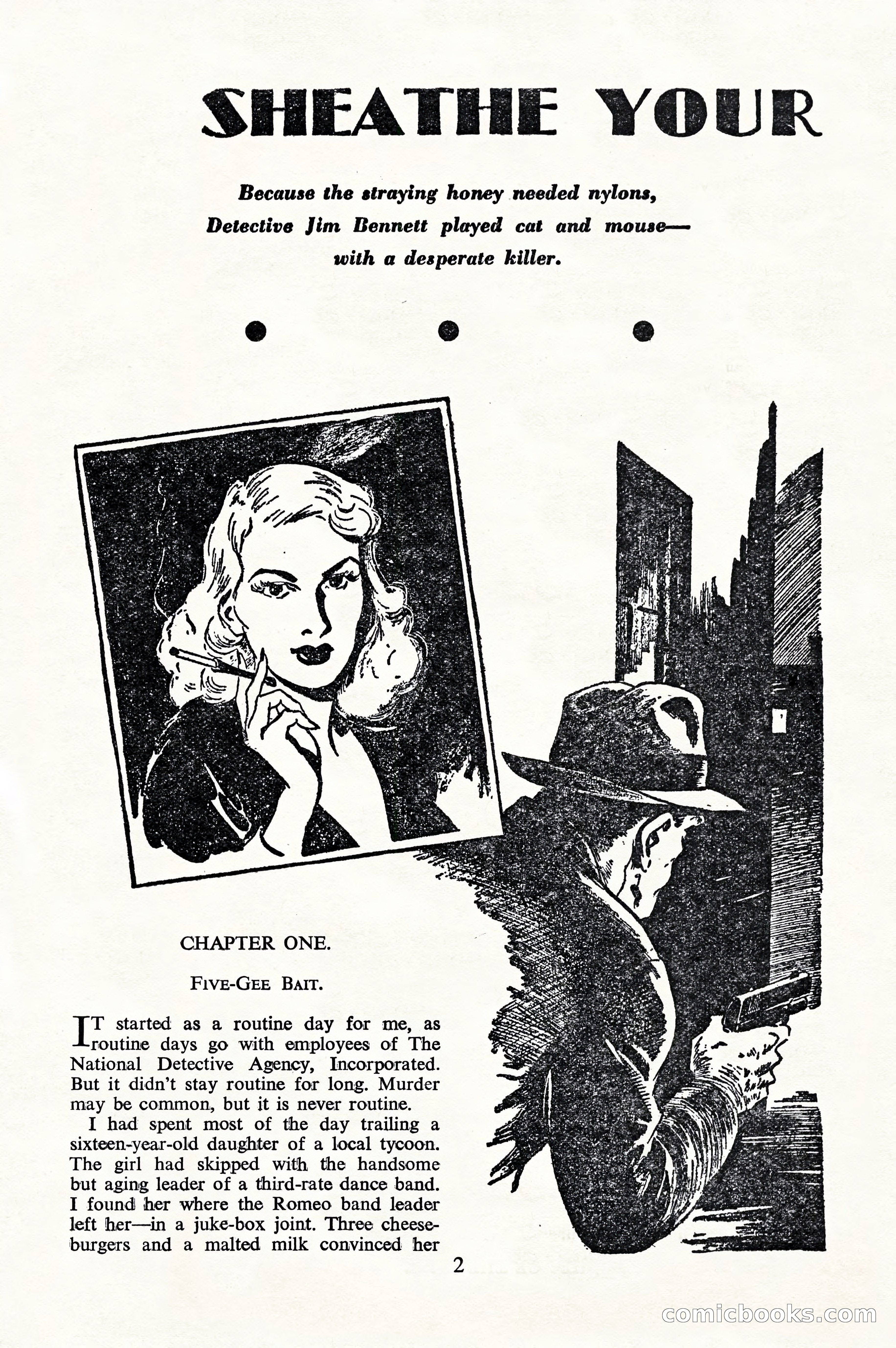 Black Mask Detective, July 1952 — page 4 of 68
