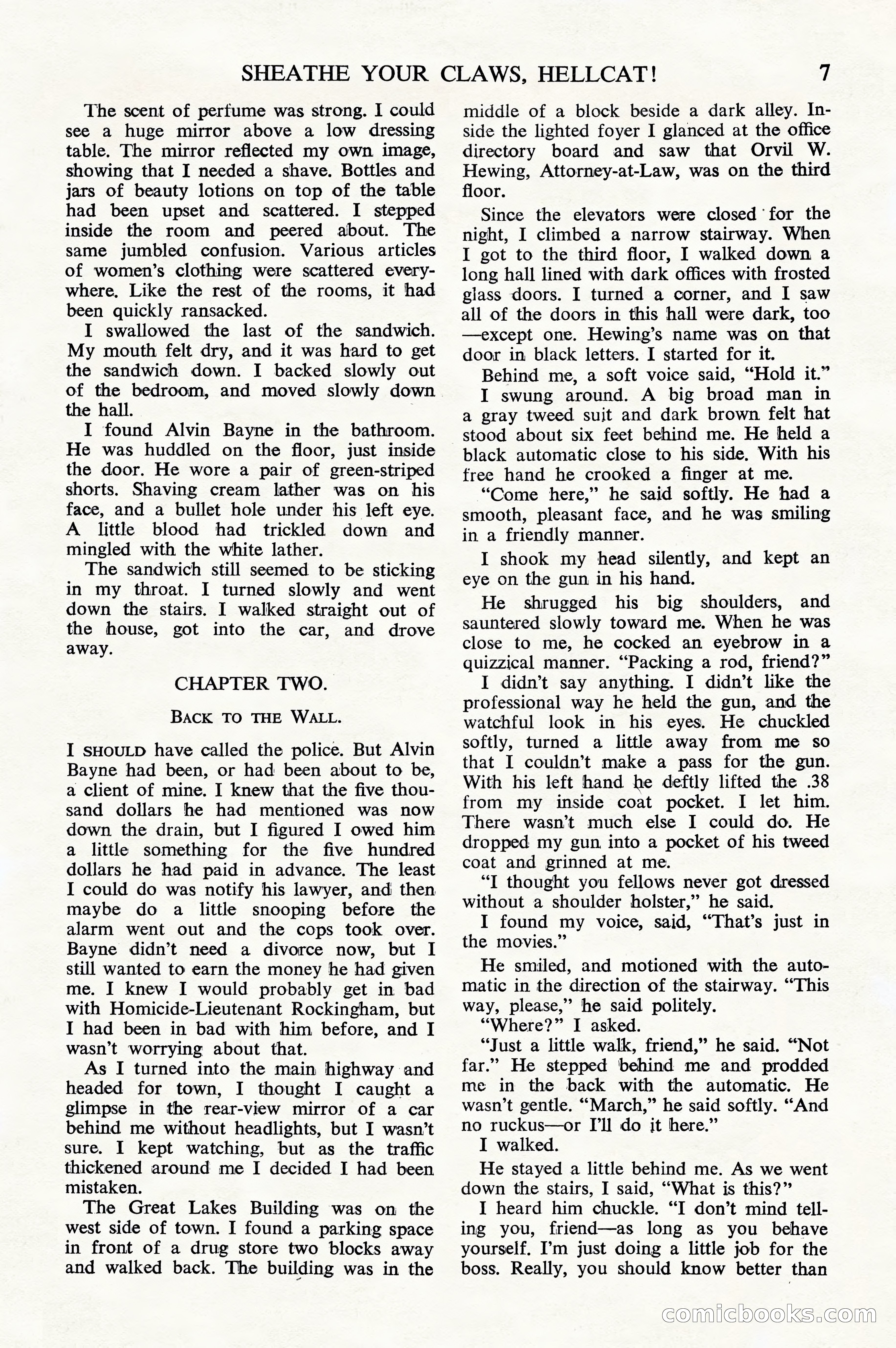 Black Mask Detective, July 1952 — page 9 of 68