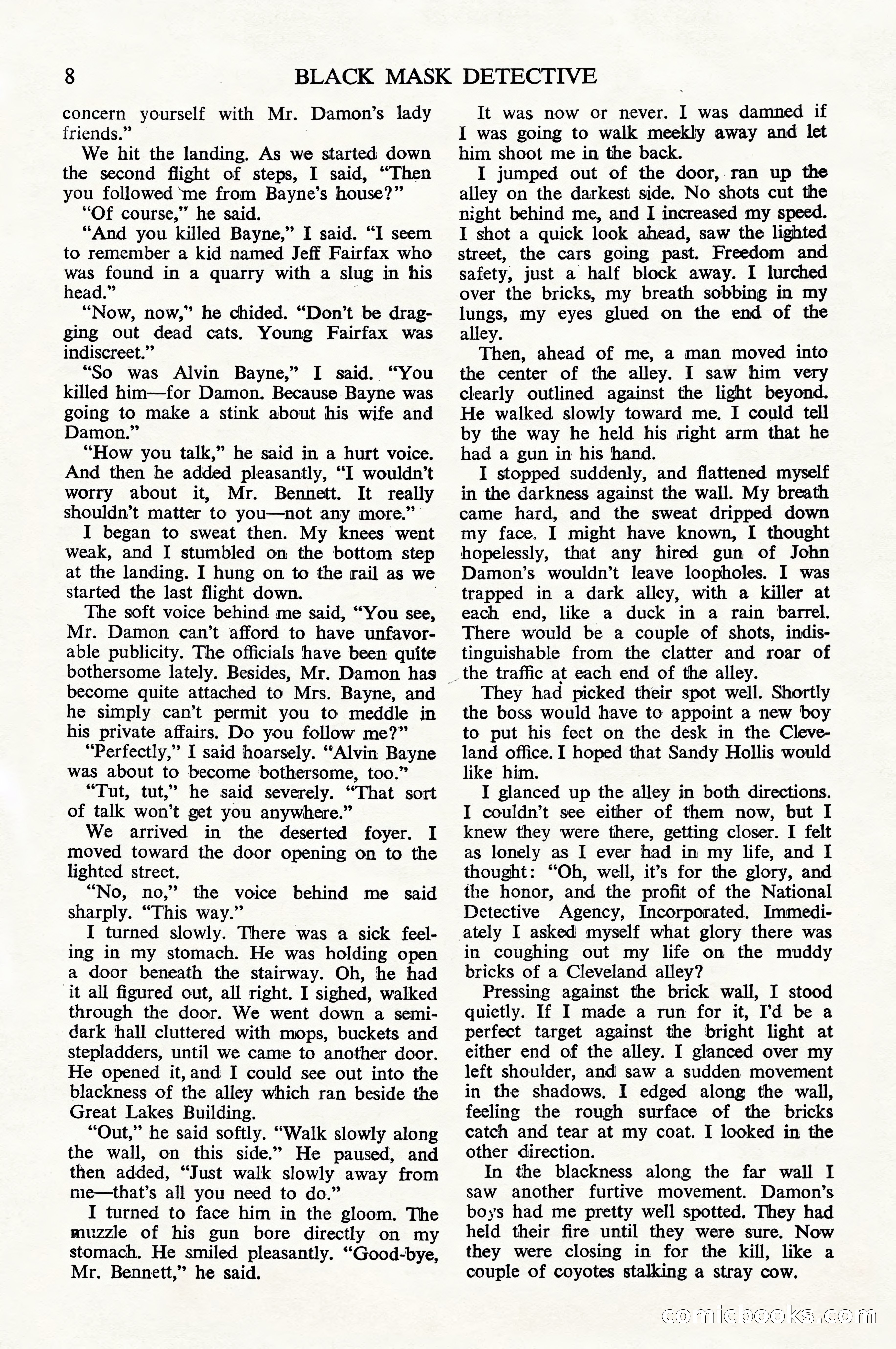 Black Mask Detective, July 1952 — page 10 of 68