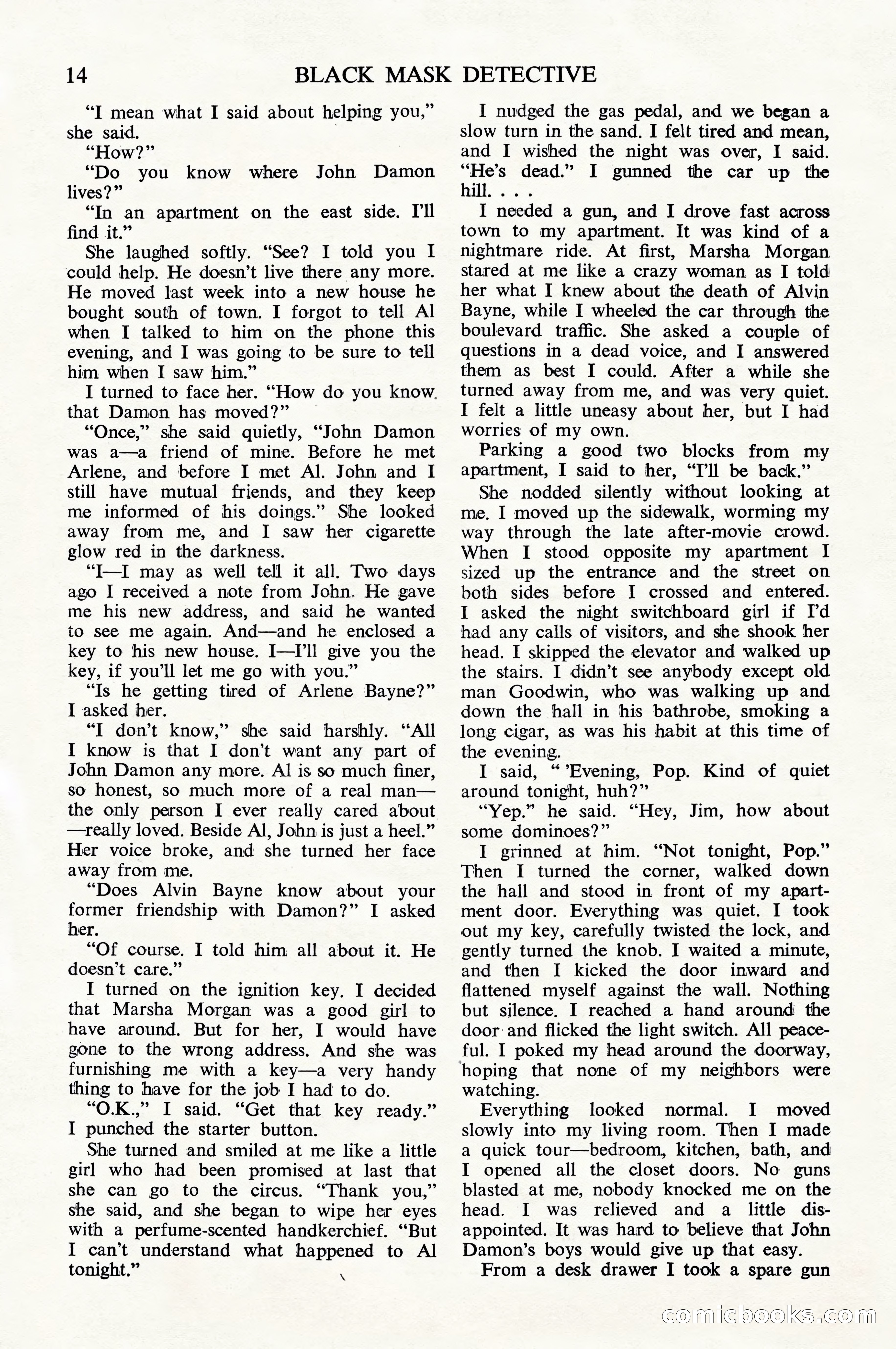 Black Mask Detective, July 1952 — page 16 of 68