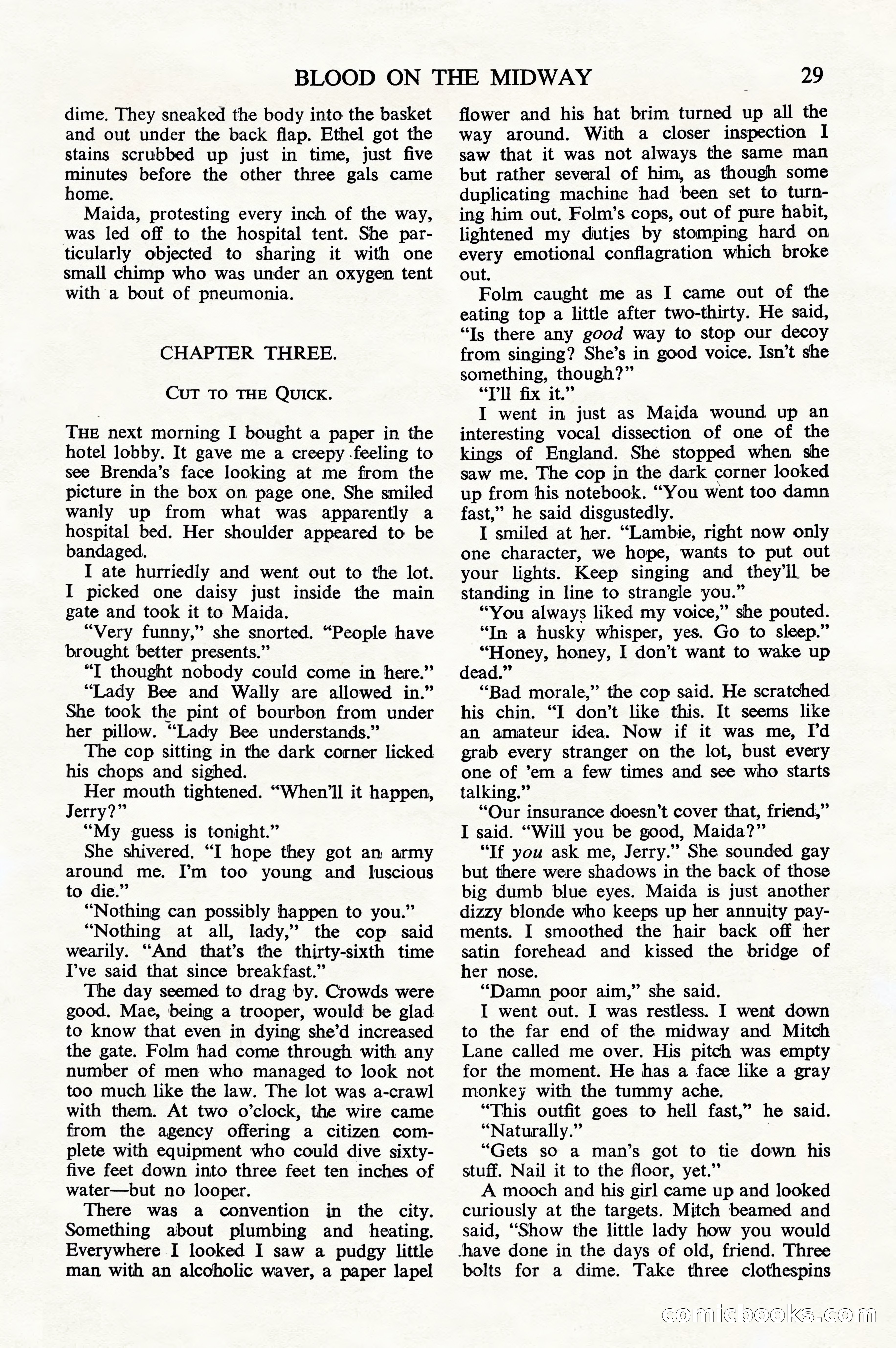Black Mask Detective, July 1952 — page 31 of 68