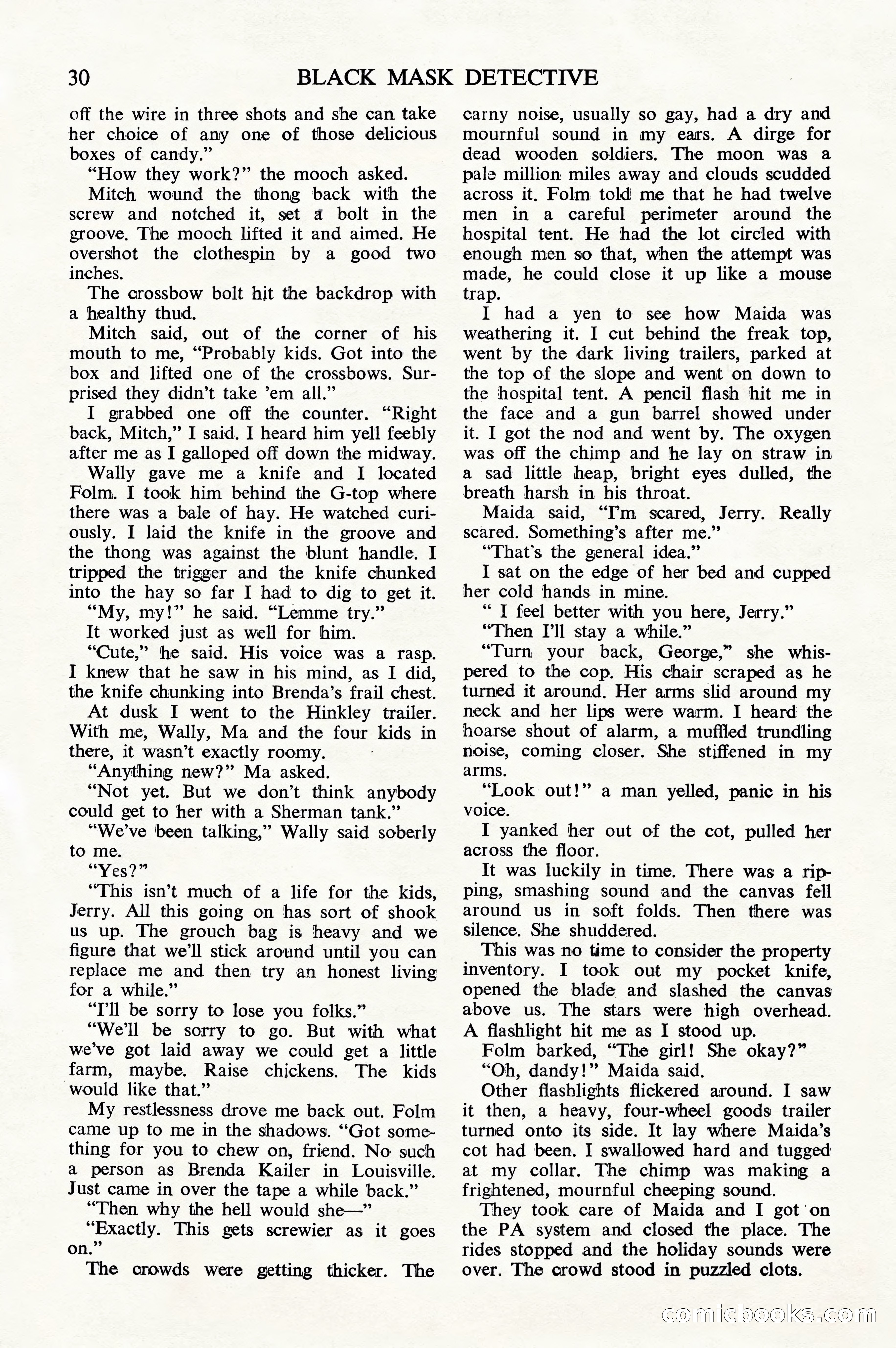 Black Mask Detective, July 1952 — page 32 of 68