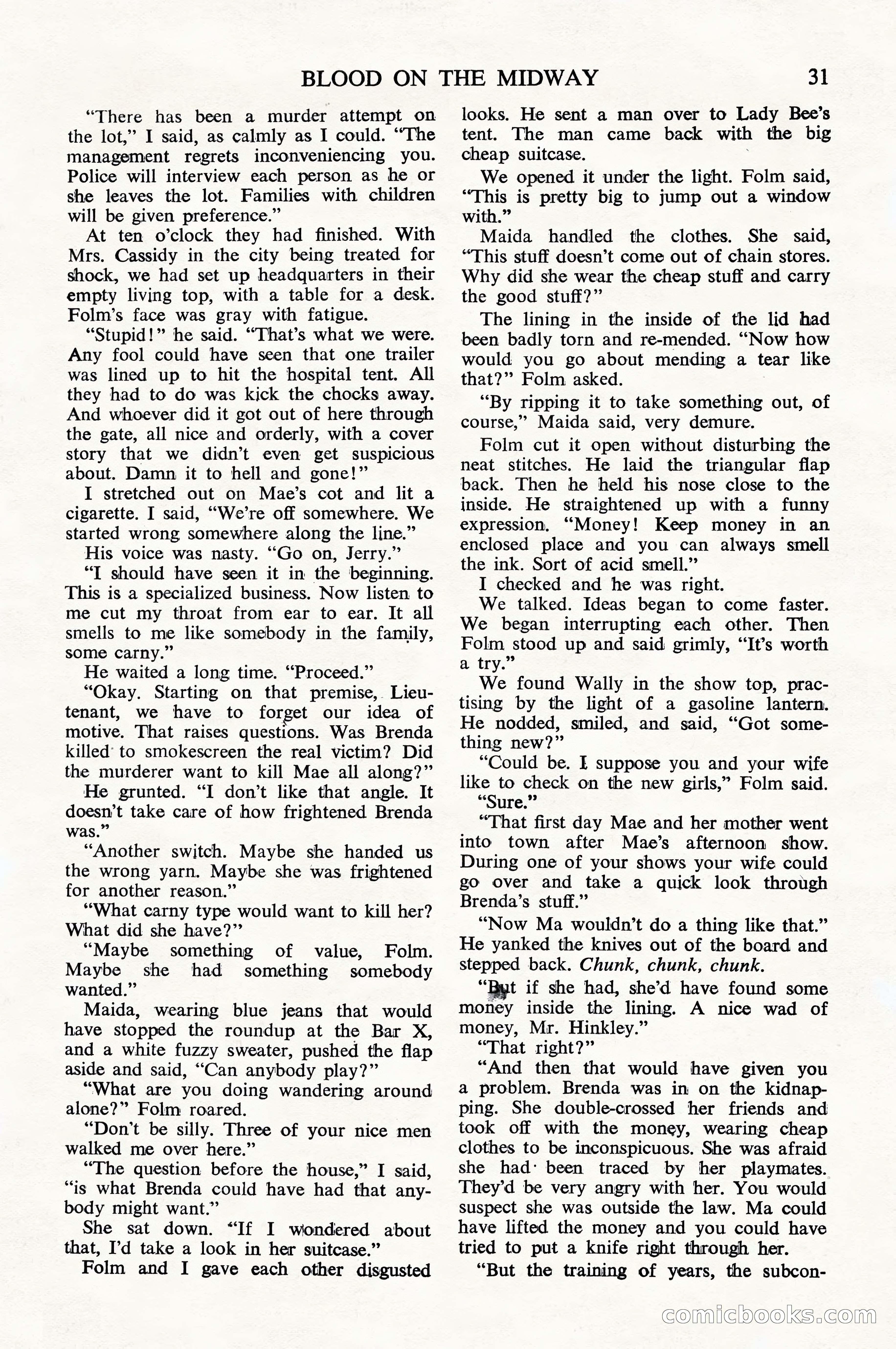 Black Mask Detective, July 1952 — page 33 of 68
