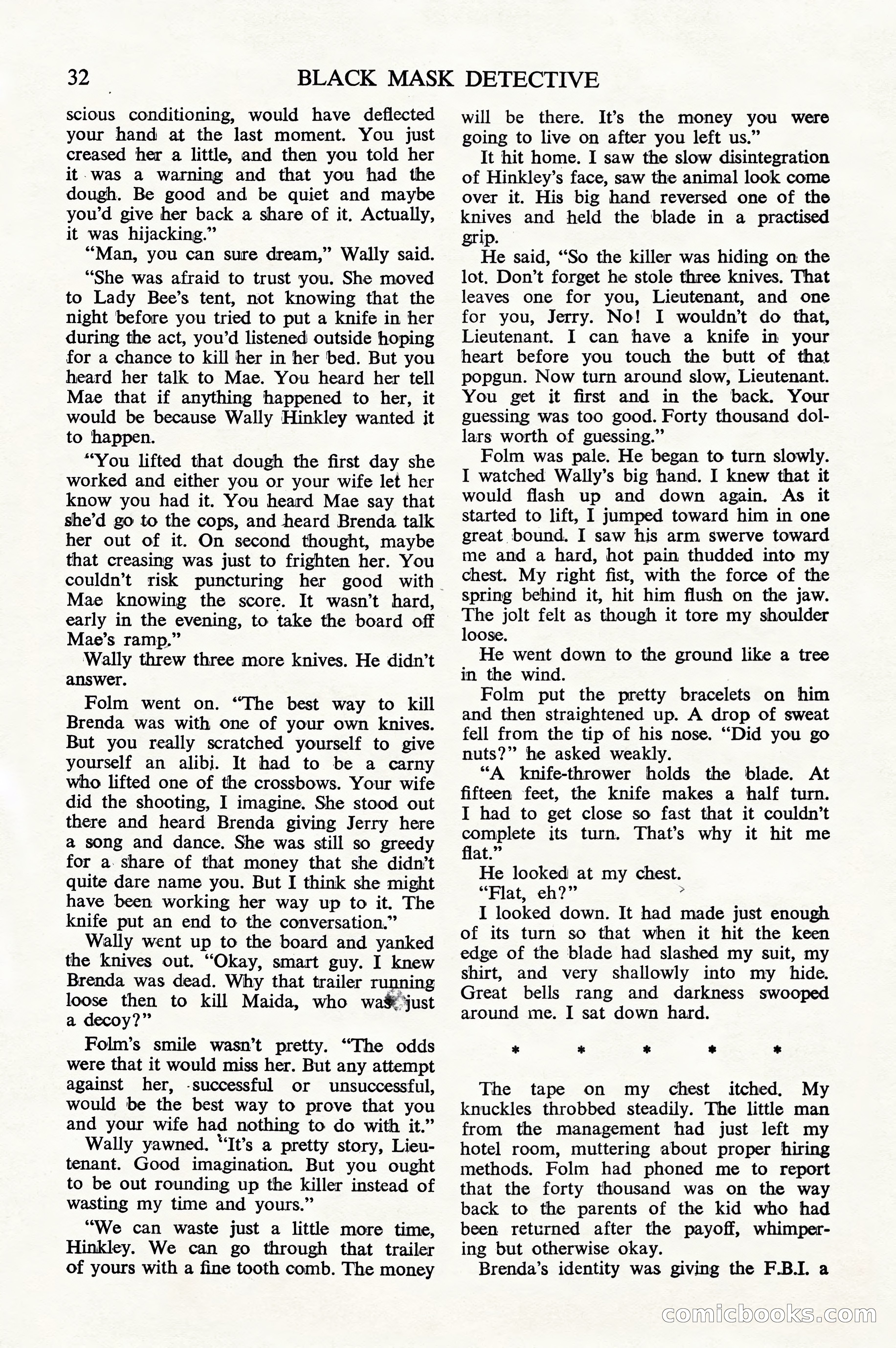 Black Mask Detective, July 1952 — page 34 of 68