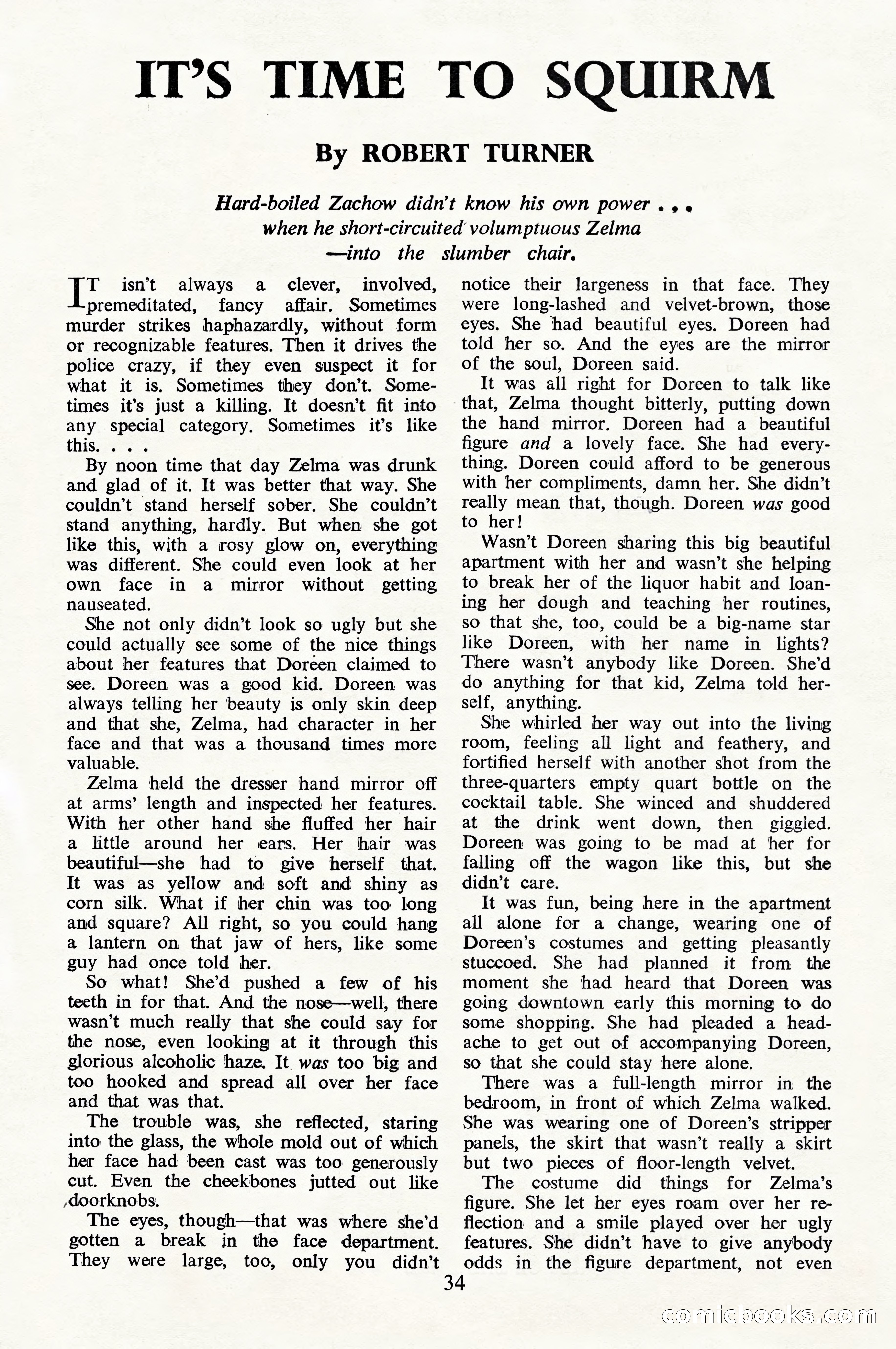 Black Mask Detective, July 1952 — page 36 of 68