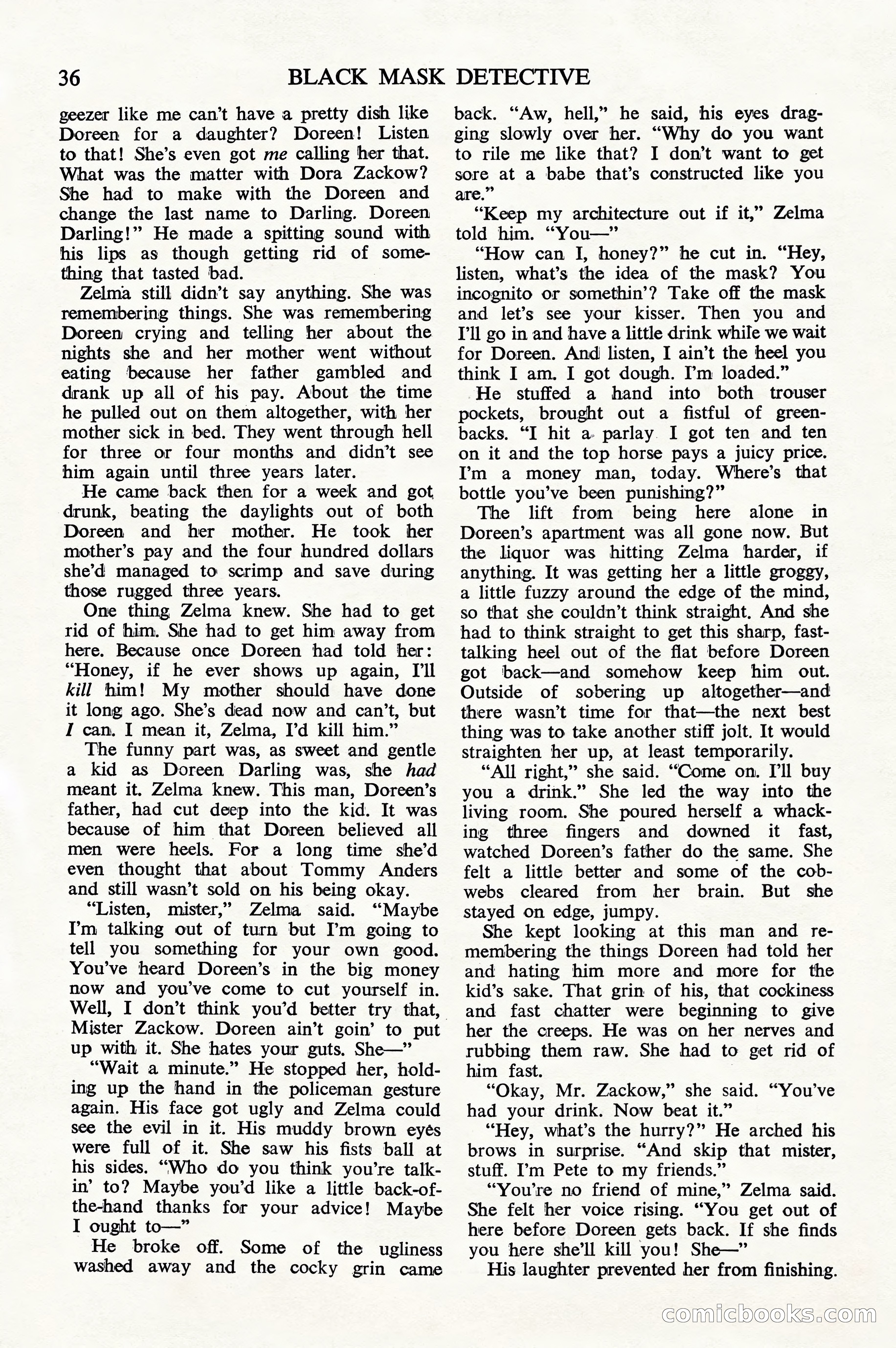 Black Mask Detective, July 1952 — page 38 of 68