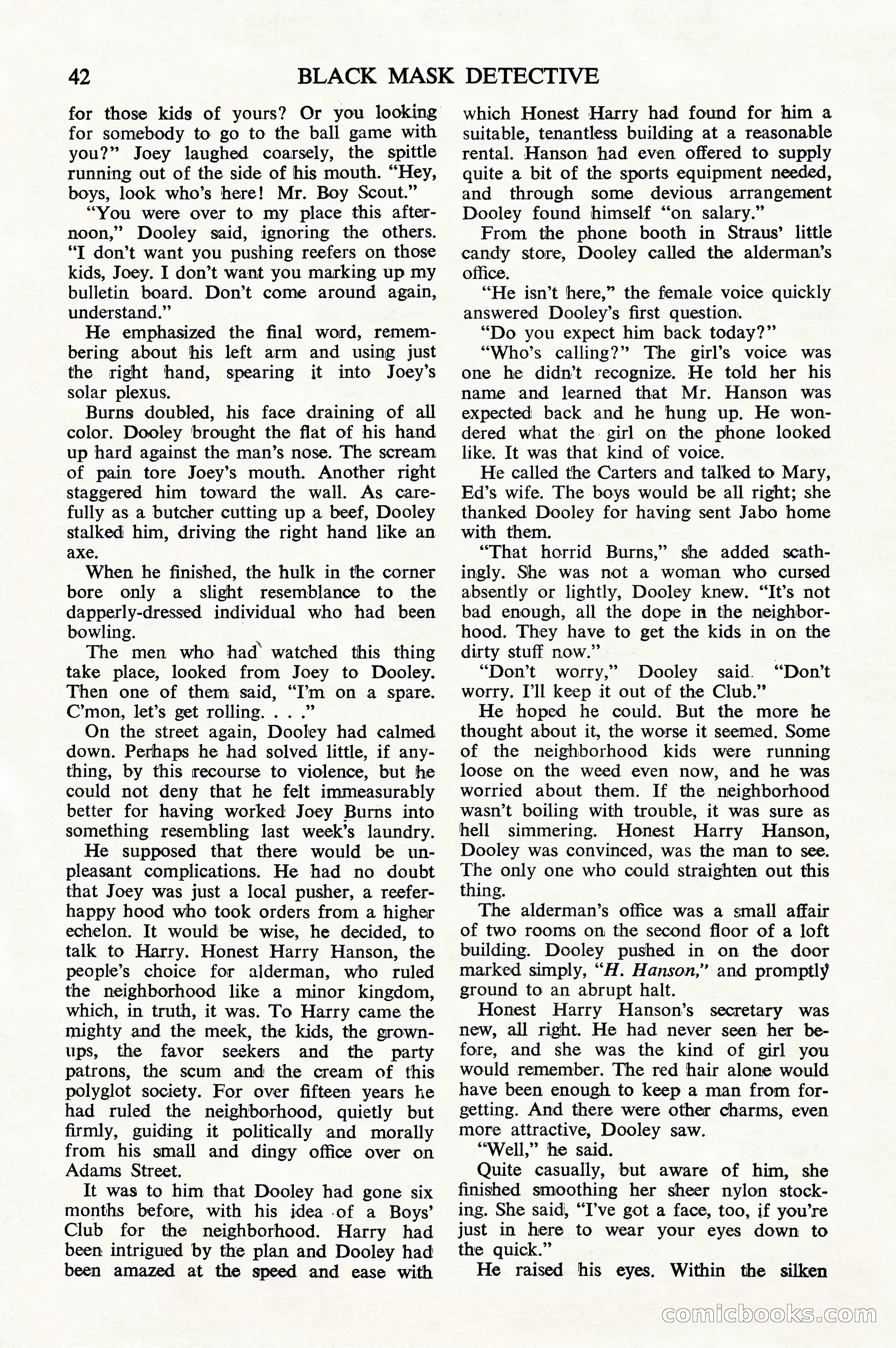 Black Mask Detective, July 1952 — page 44 of 68