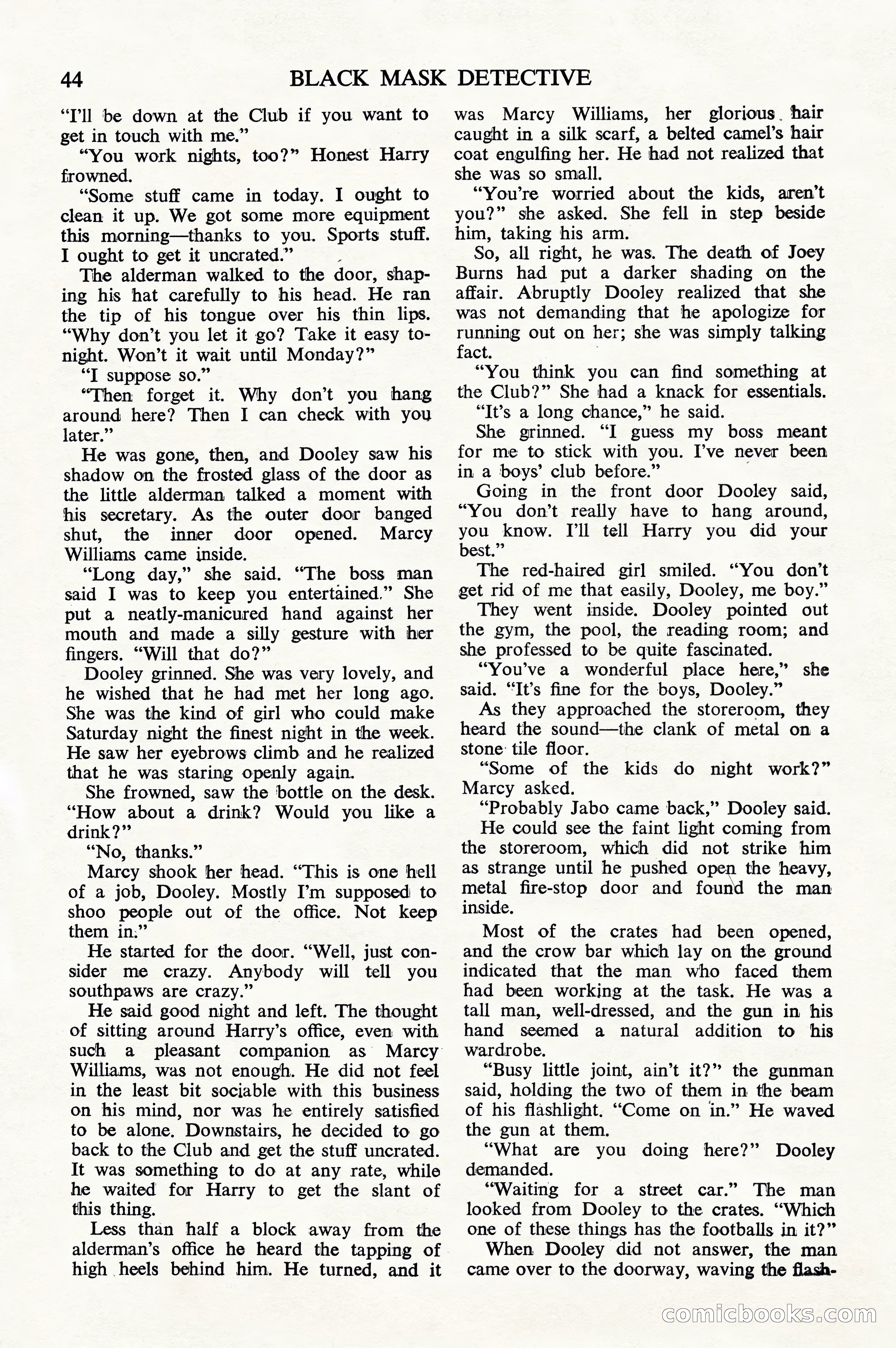 Black Mask Detective, July 1952 — page 46 of 68