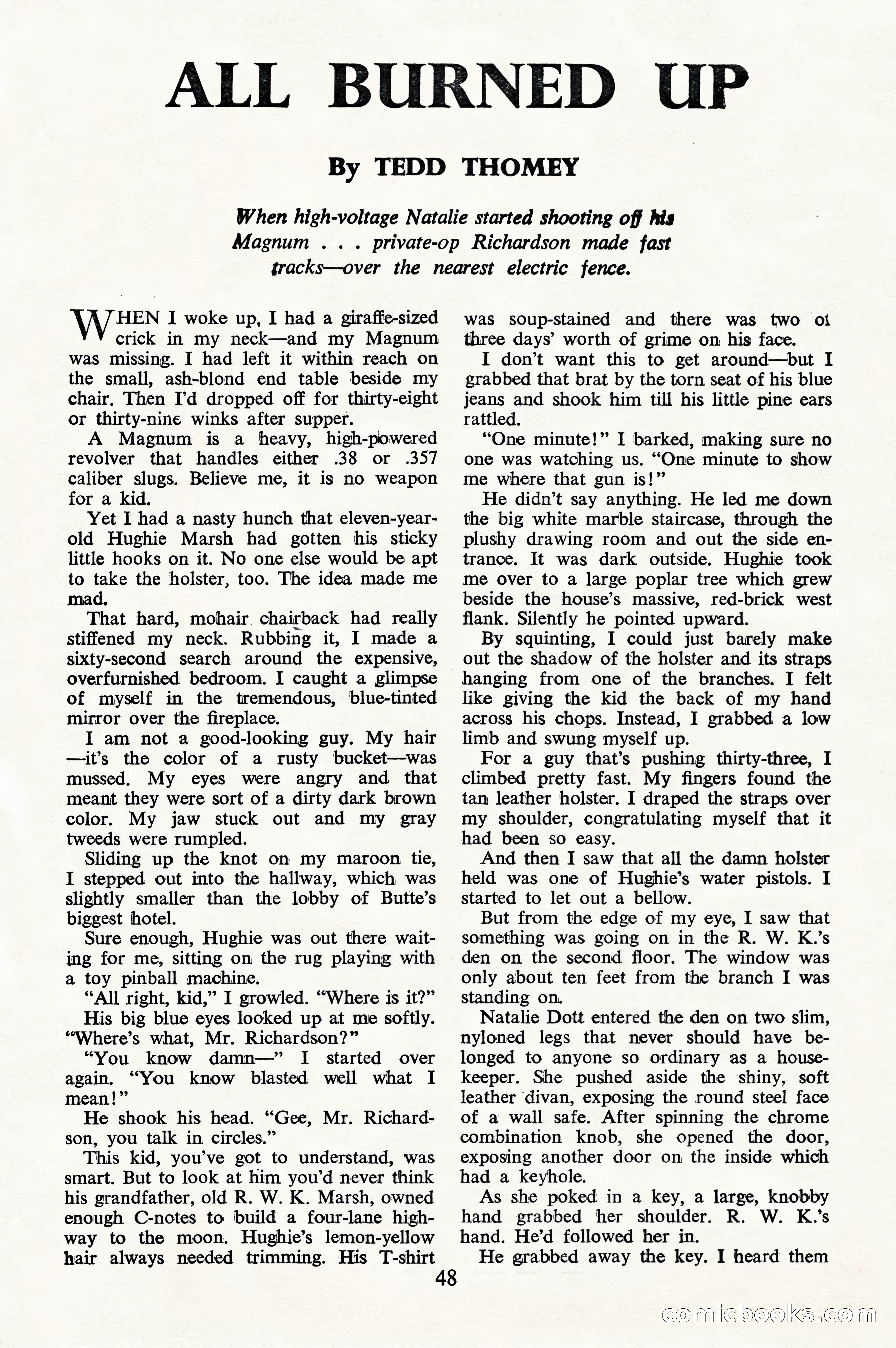 Black Mask Detective, July 1952 — page 50 of 68
