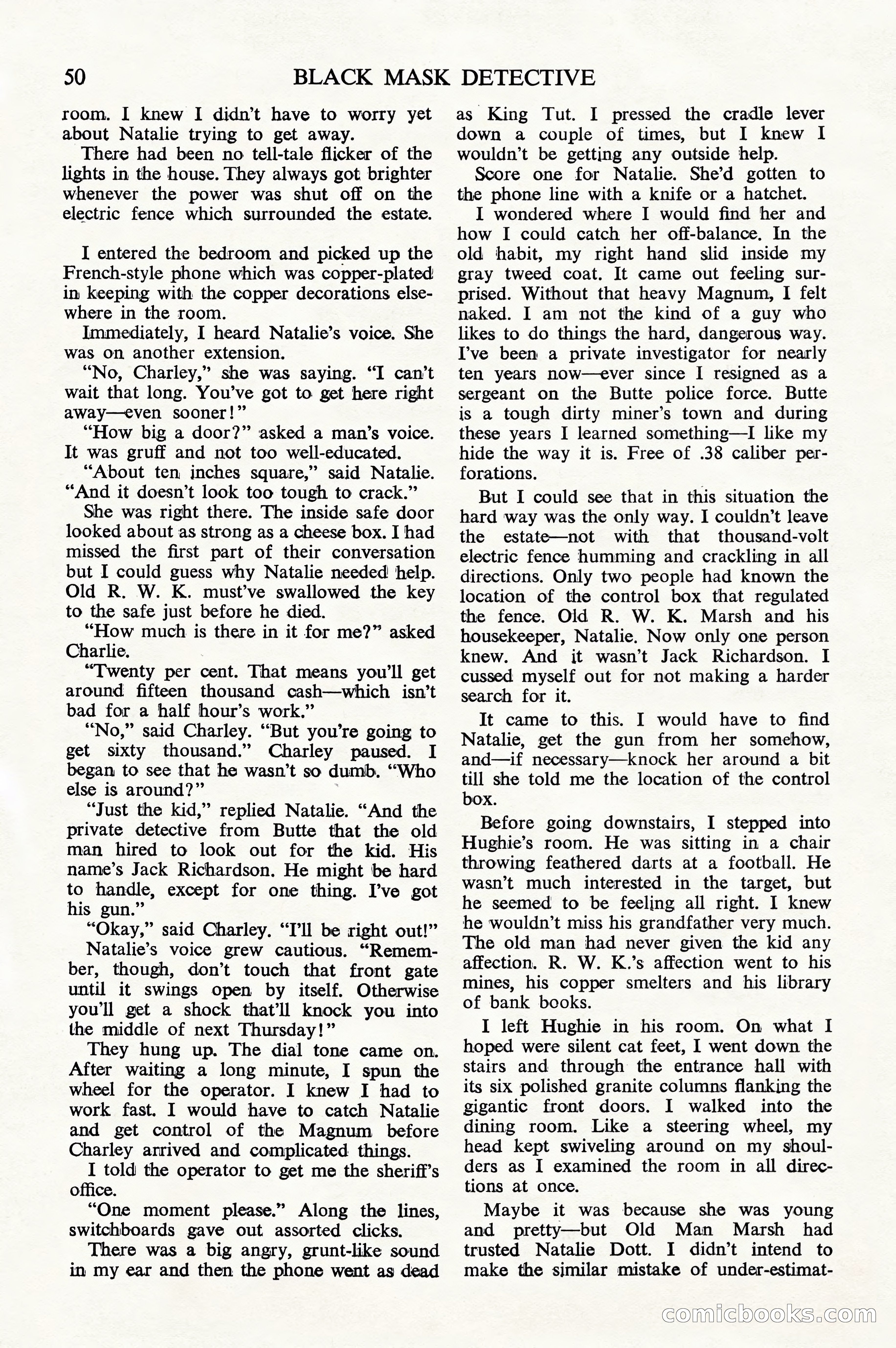 Black Mask Detective, July 1952 — page 52 of 68