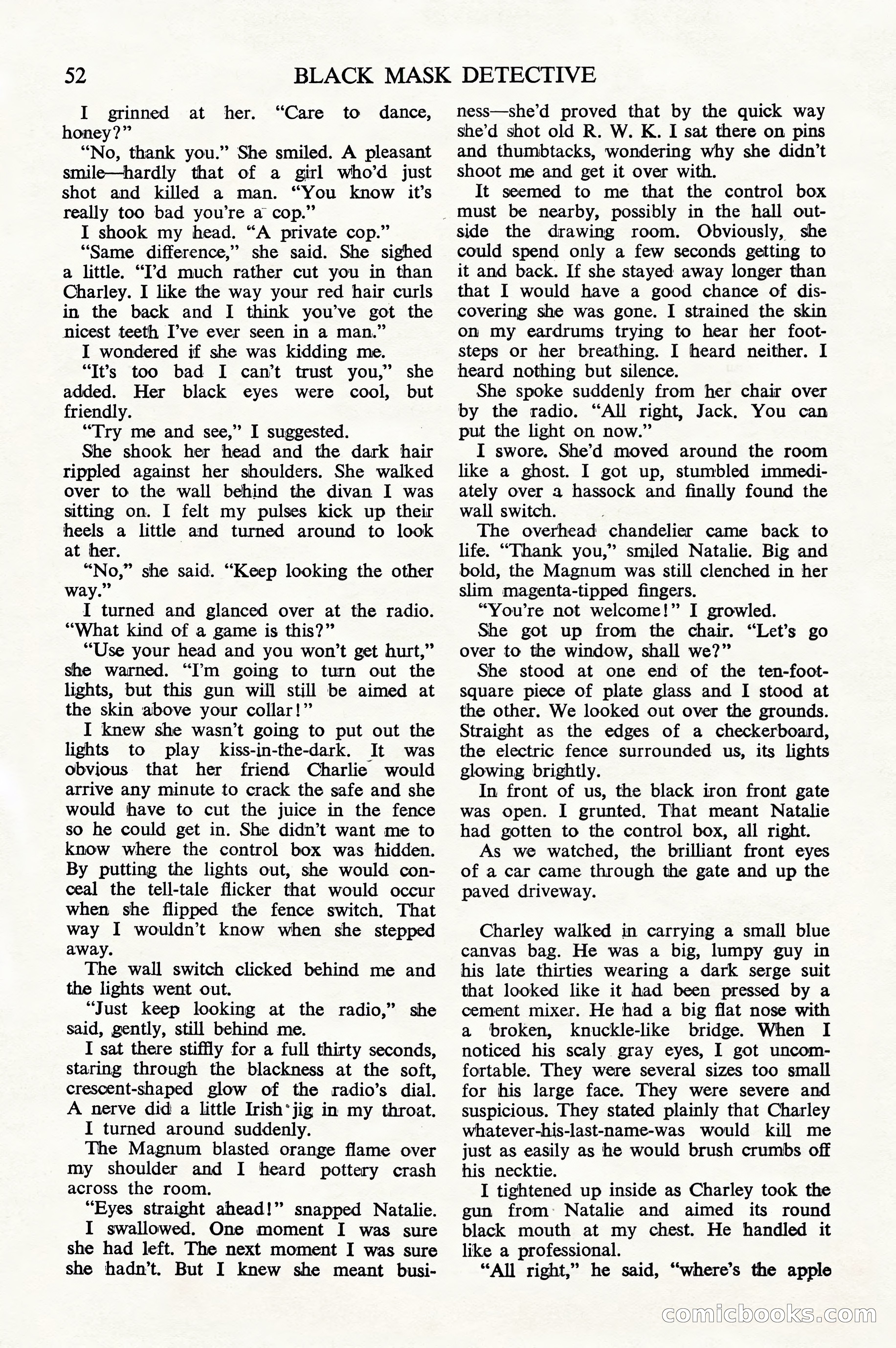 Black Mask Detective, July 1952 — page 54 of 68