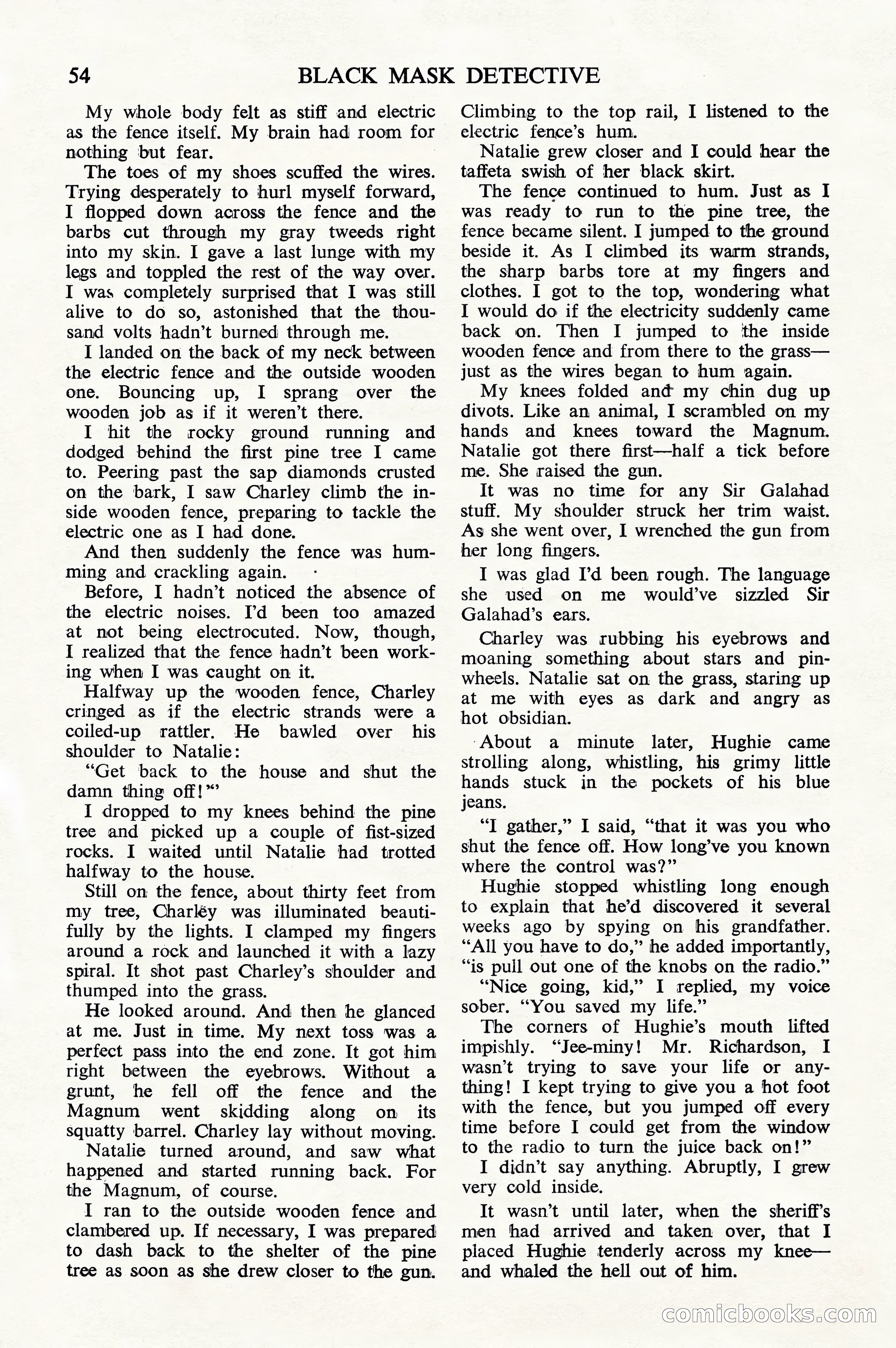 Black Mask Detective, July 1952 — page 56 of 68