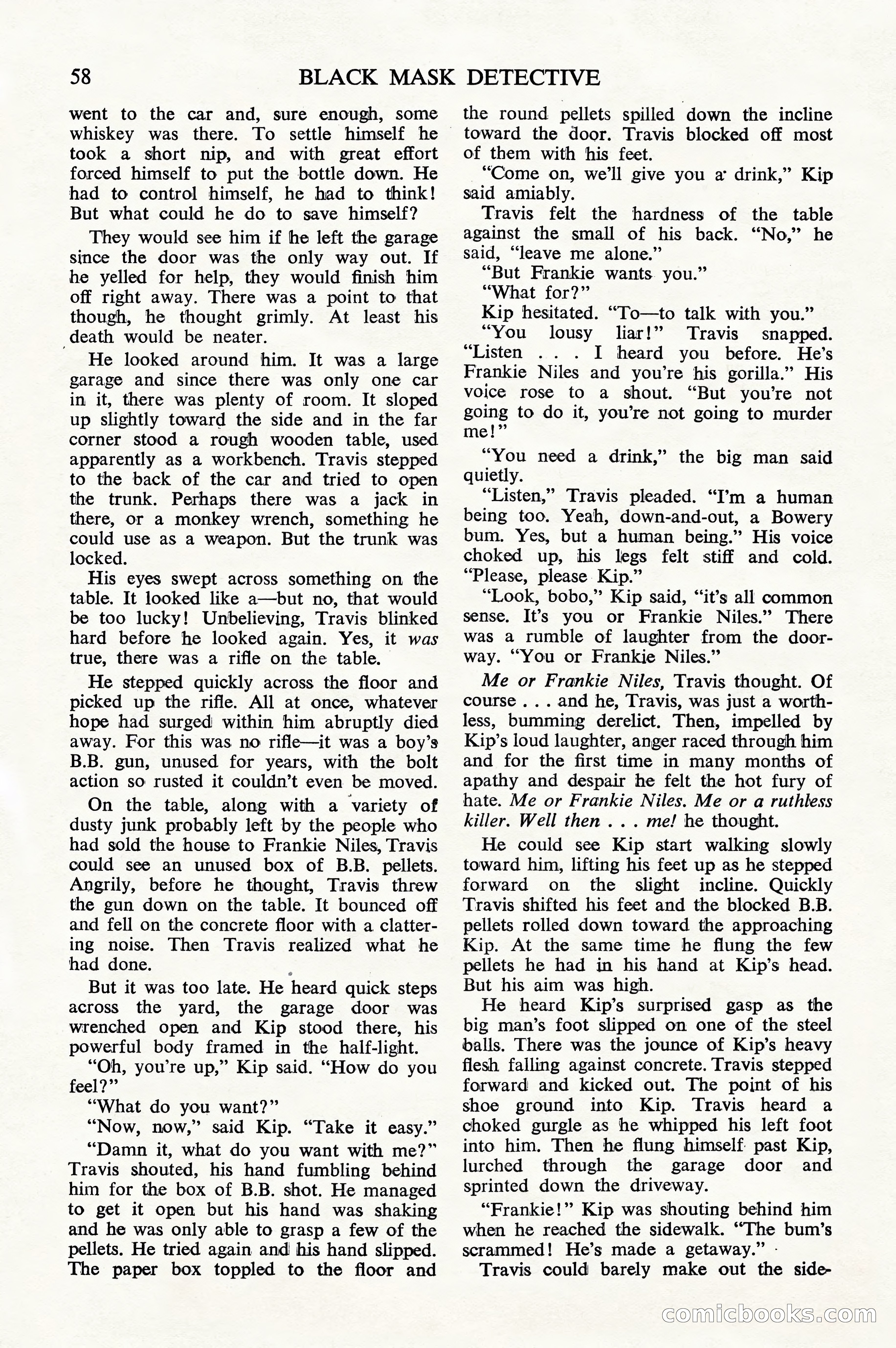 Black Mask Detective, July 1952 — page 60 of 68