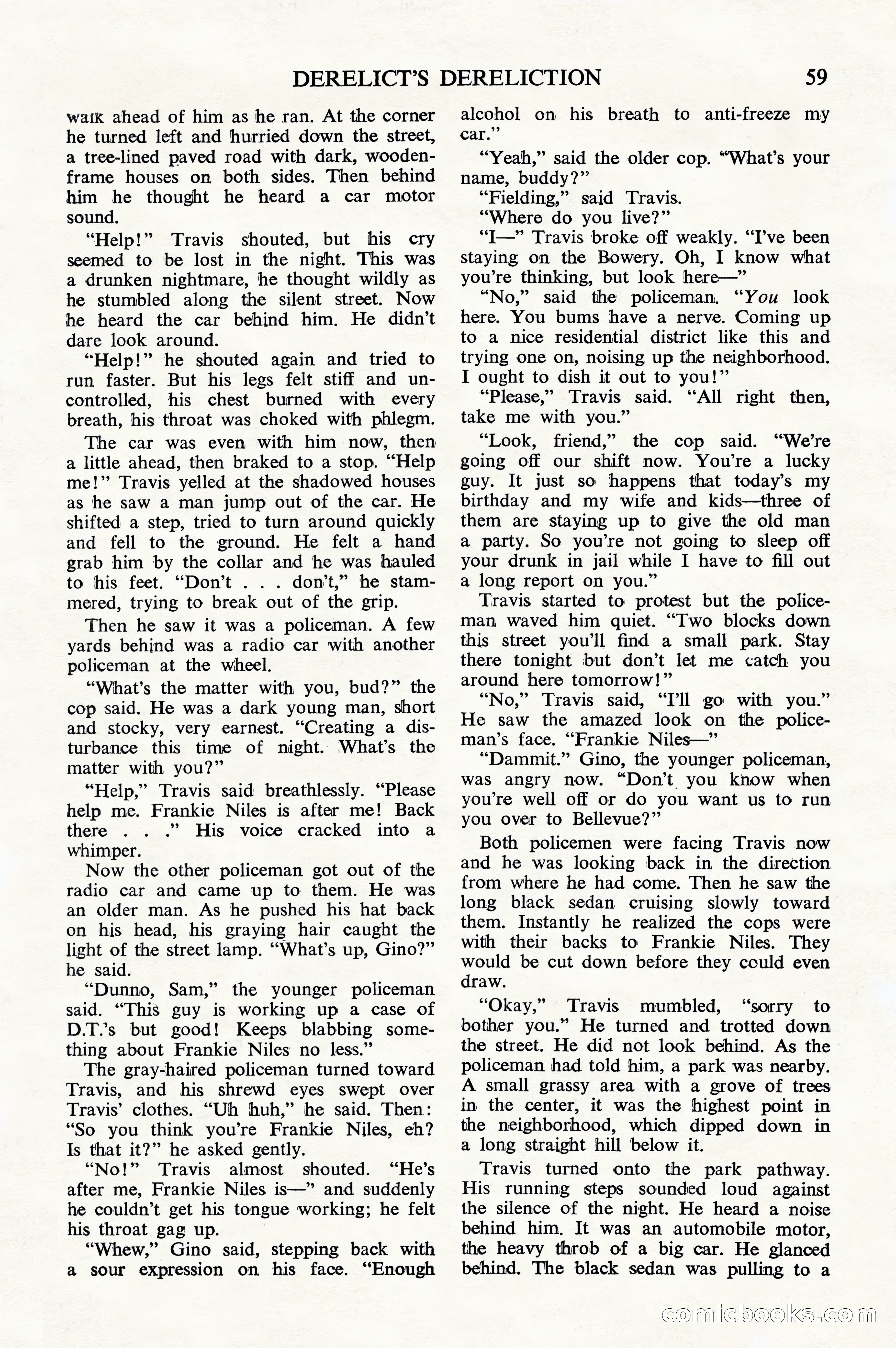 Black Mask Detective, July 1952 — page 61 of 68