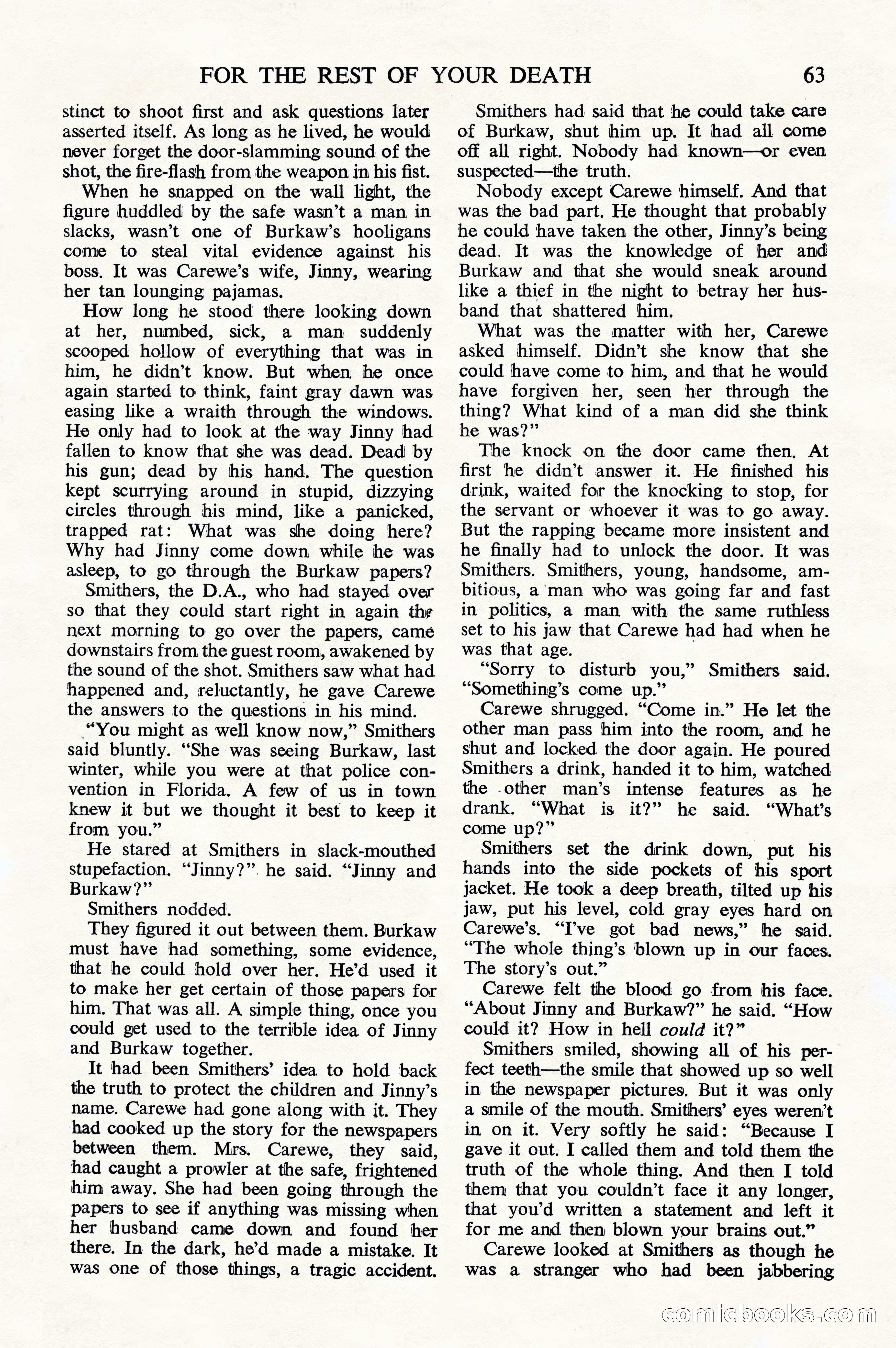 Black Mask Detective, July 1952 — page 65 of 68