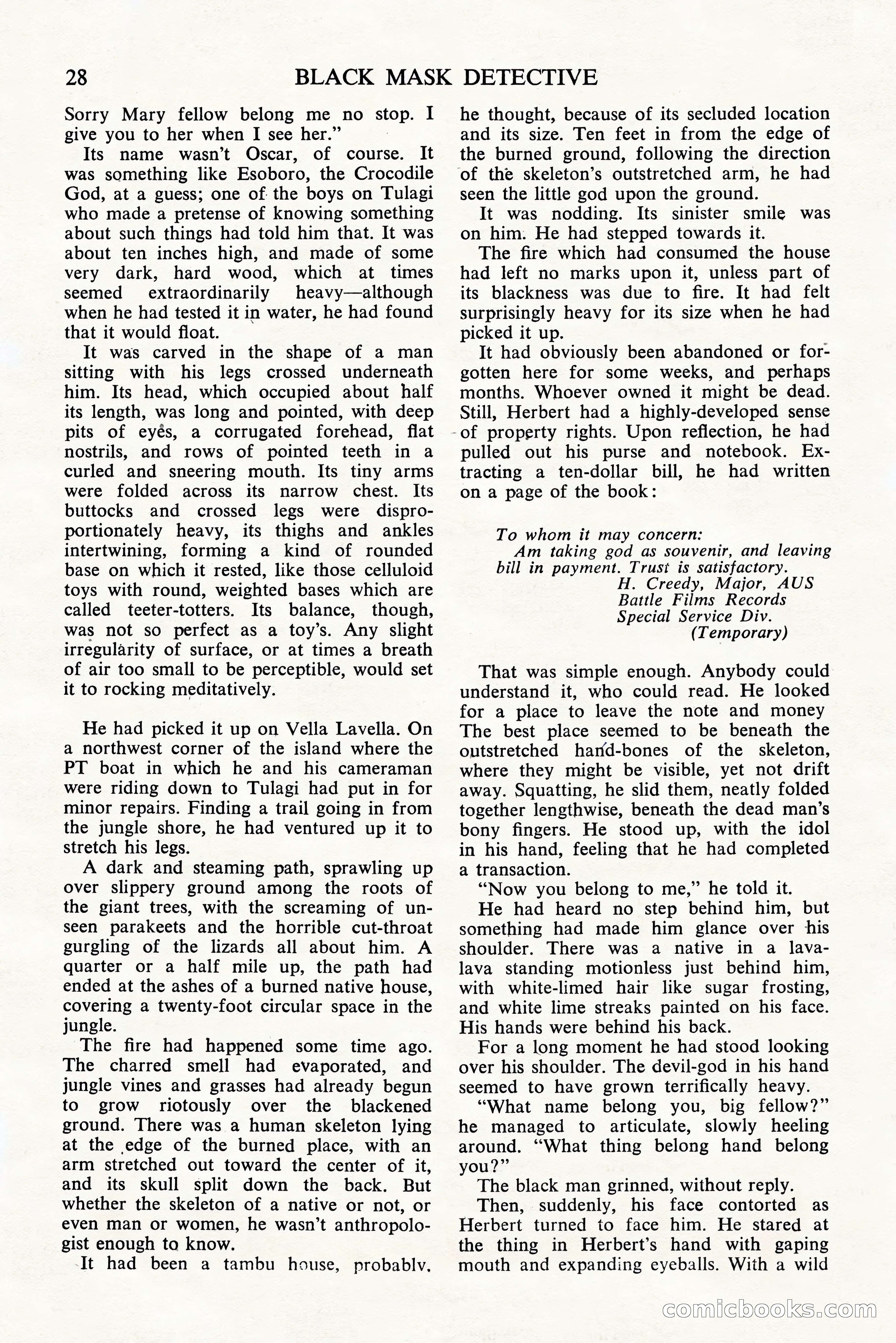 Black Mask Detective (UK) — page 30 of 68