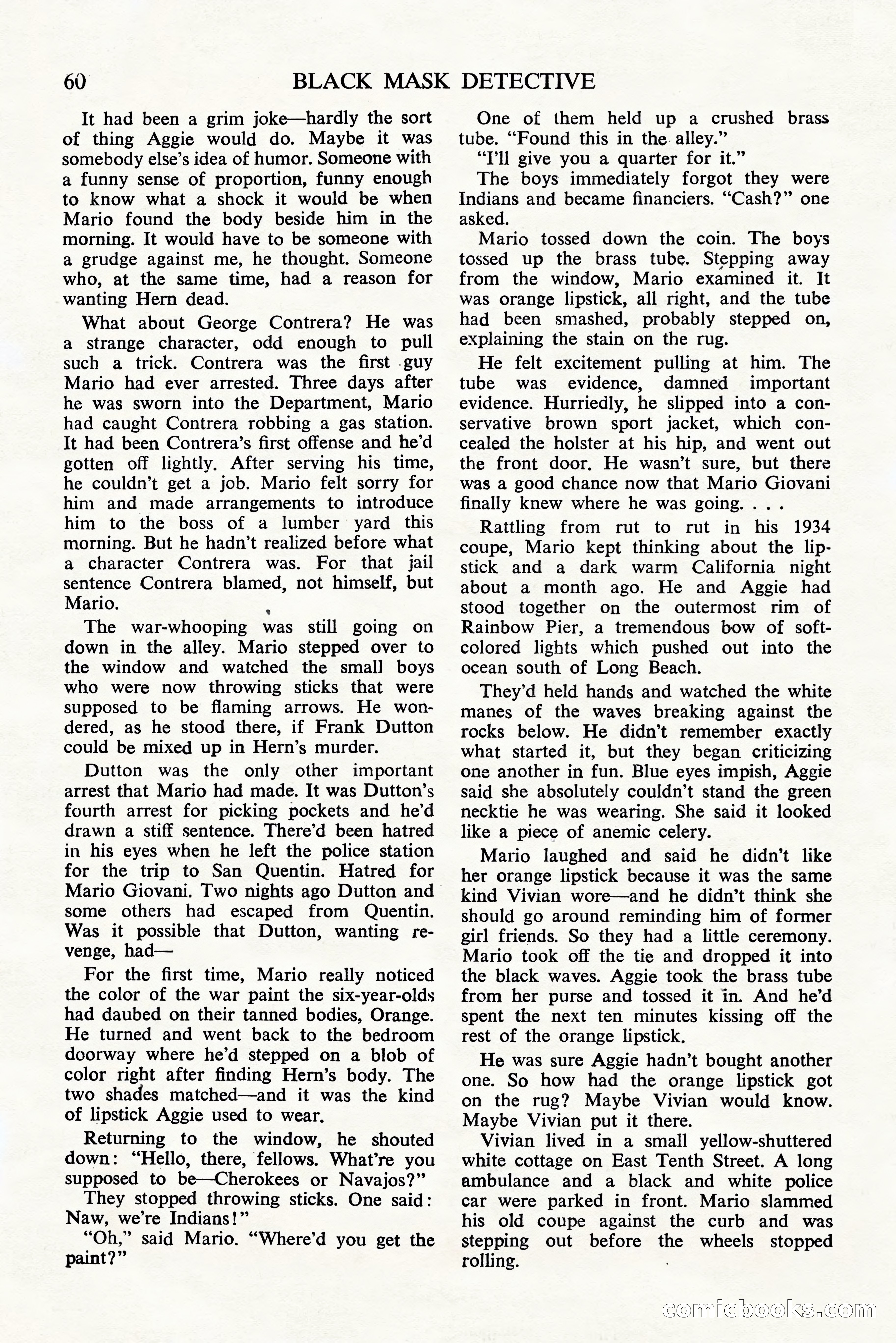 Black Mask Detective (UK) — page 62 of 68