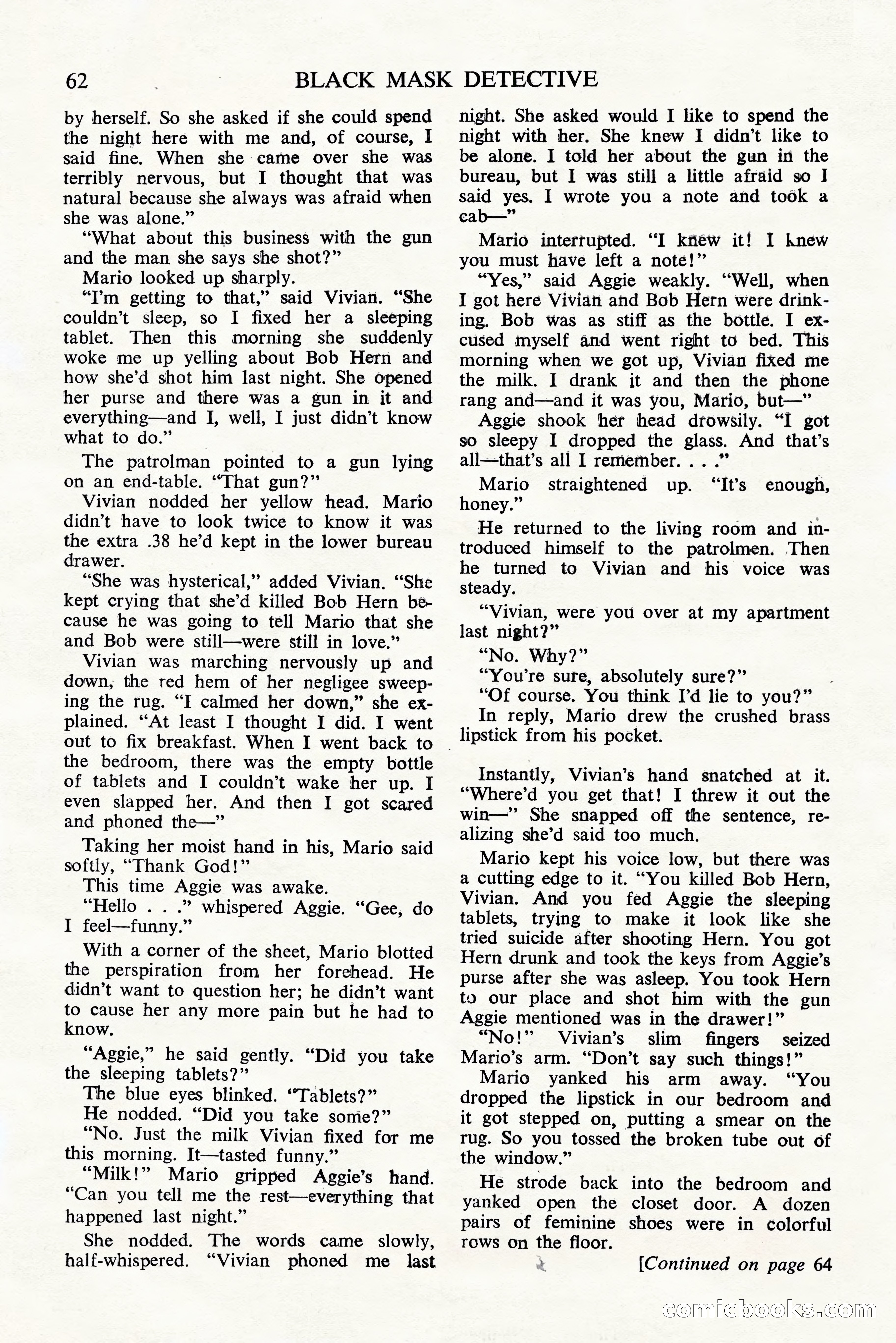 Black Mask Detective (UK) — page 64 of 68