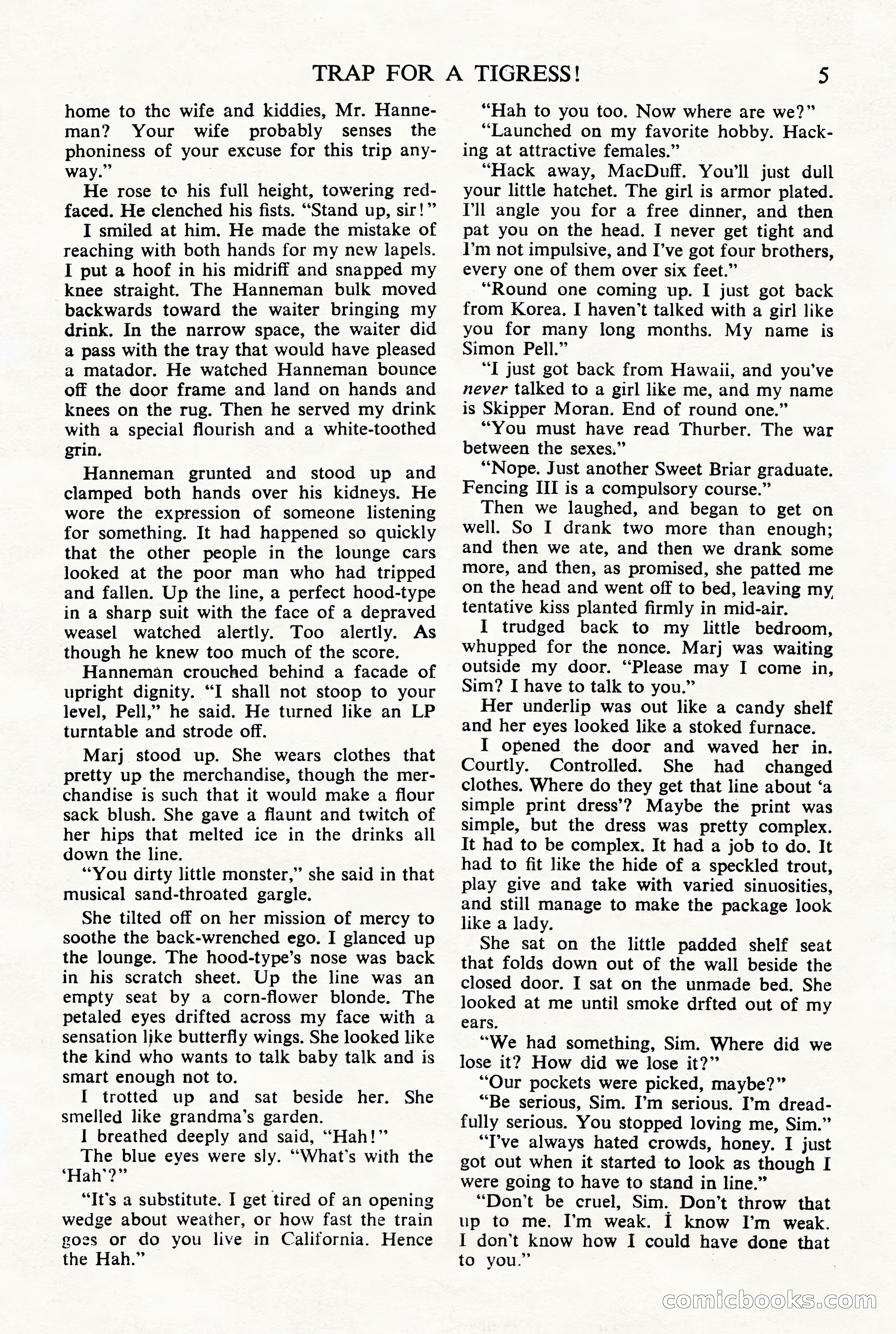 Black Mask Detective, November 1952 (British Edition) — page 7 of 68