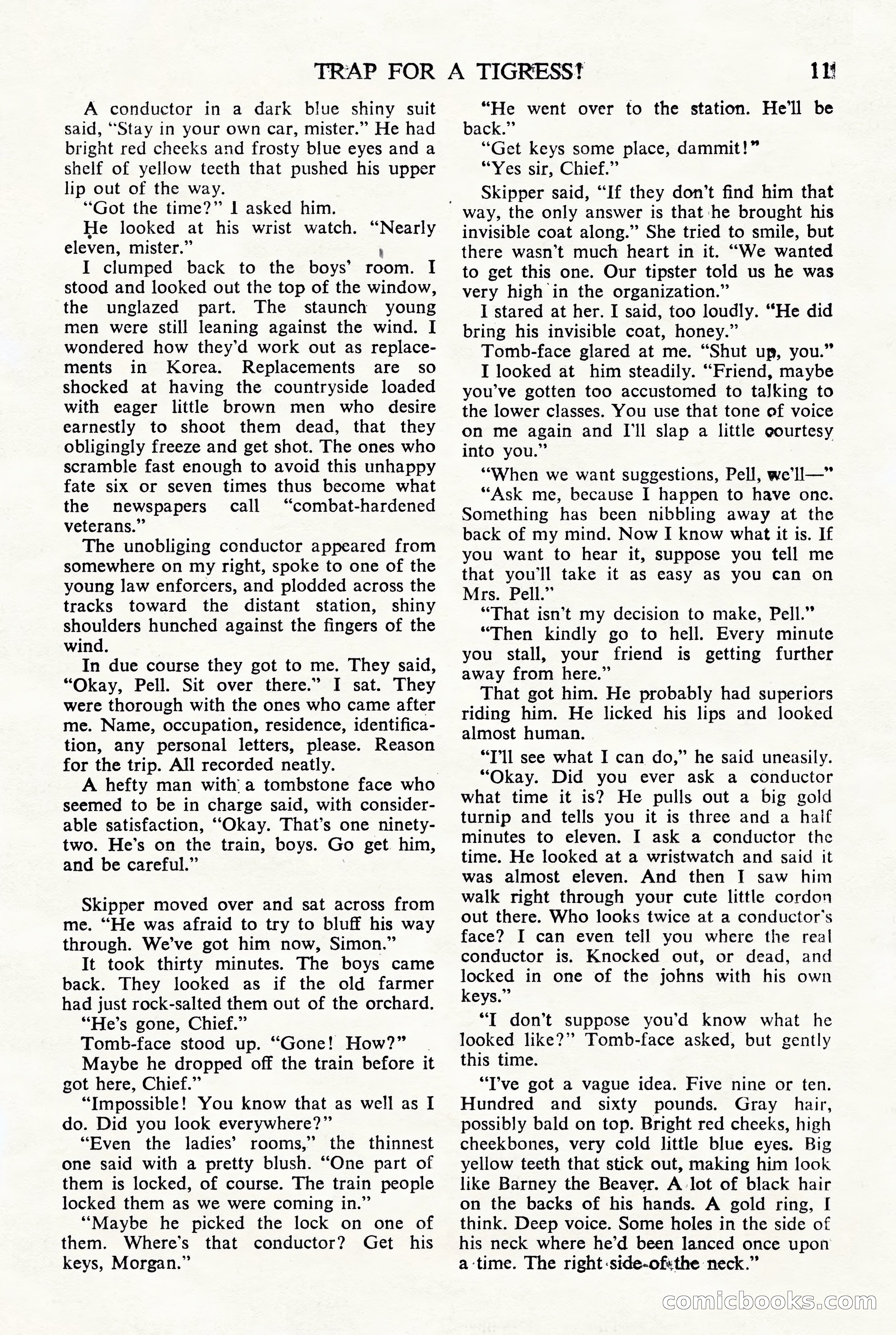 Black Mask Detective, November 1952 (British Edition) — page 13 of 68