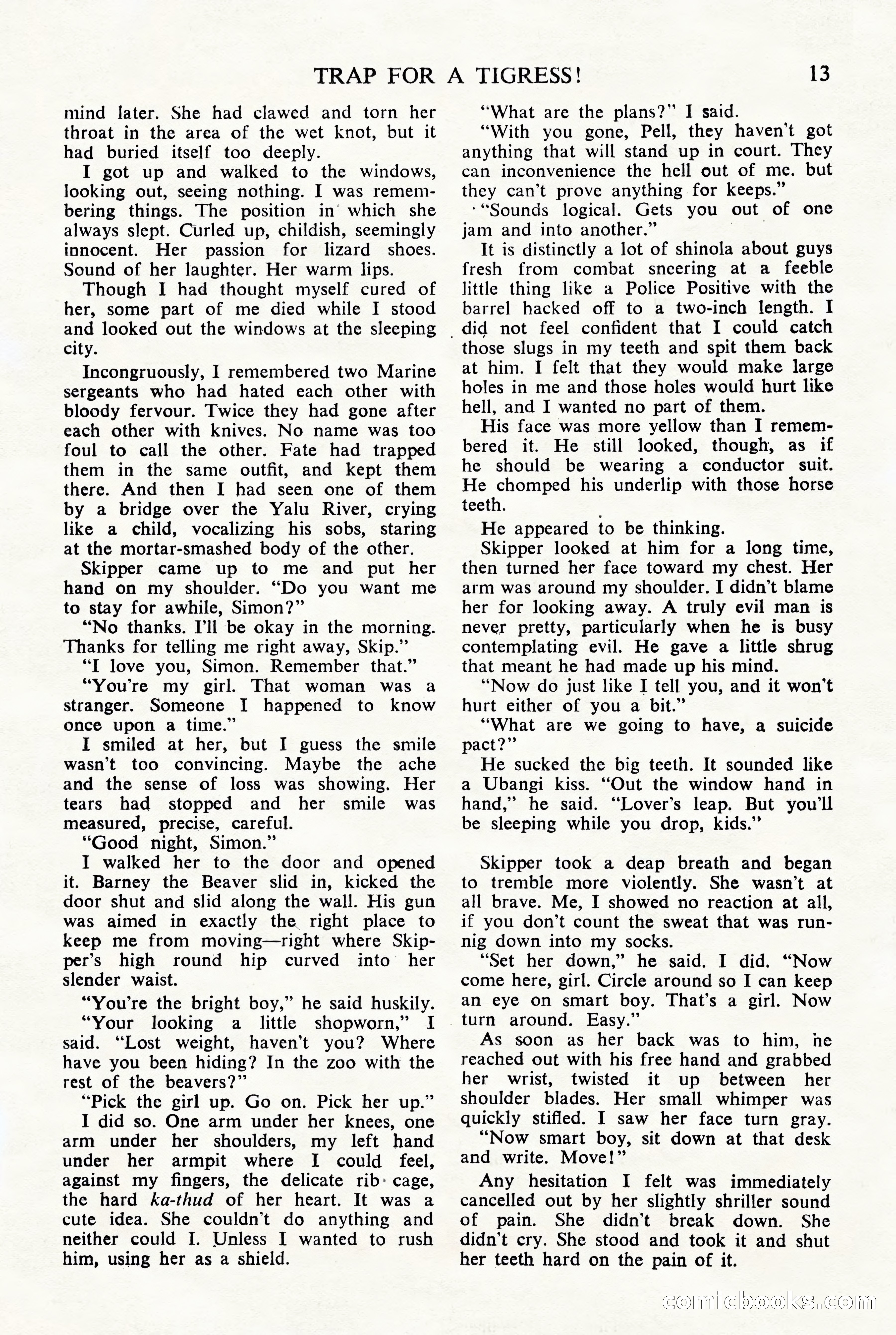 Black Mask Detective, November 1952 (British Edition) — page 15 of 68