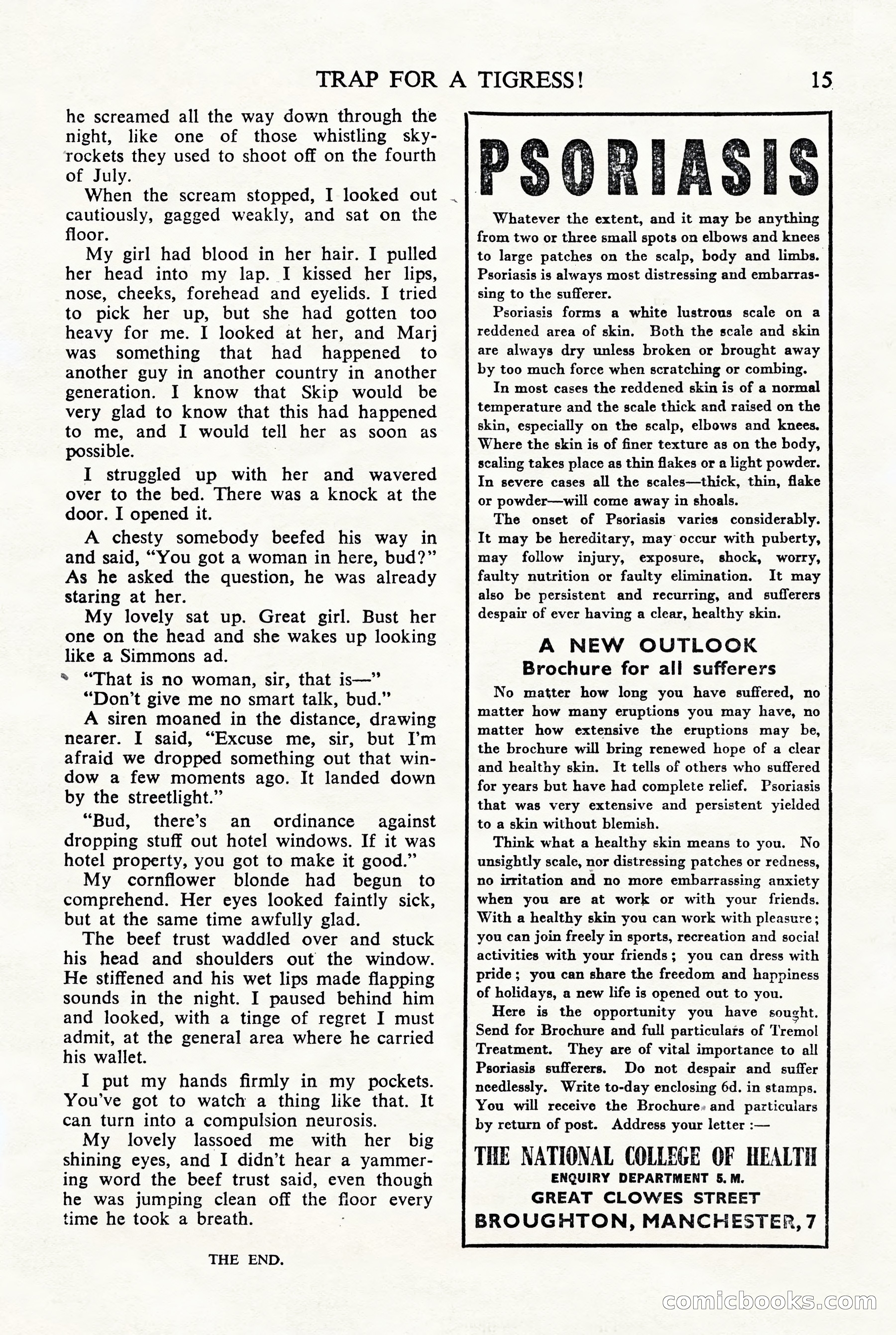 Black Mask Detective, November 1952 (British Edition) — page 17 of 68